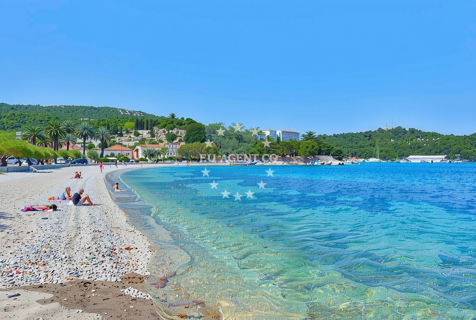 Additional view of Prirovo beach in Trg Patija 4, Vis