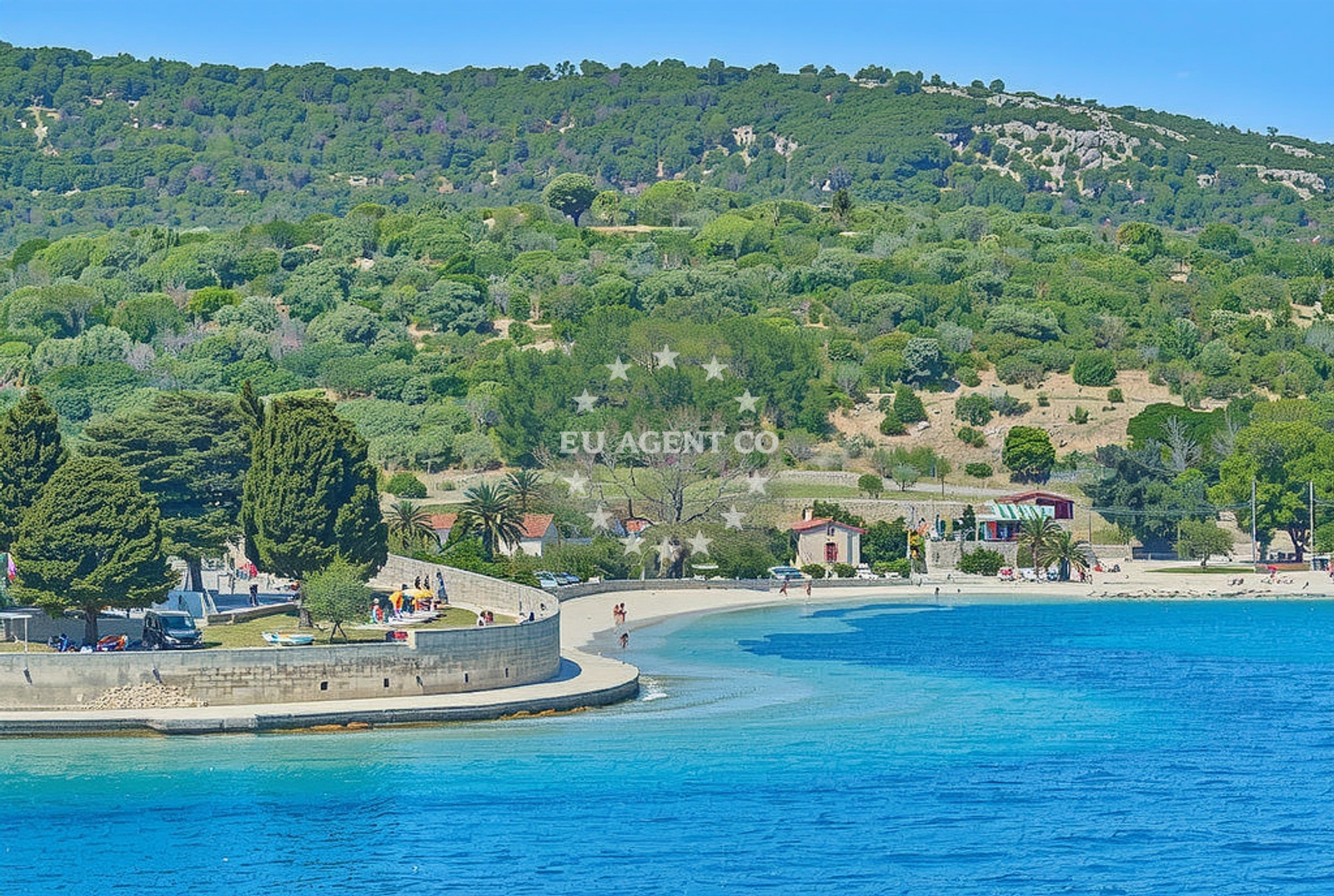 Additional view of Prirovo beach in Trg Patija 4, Vis