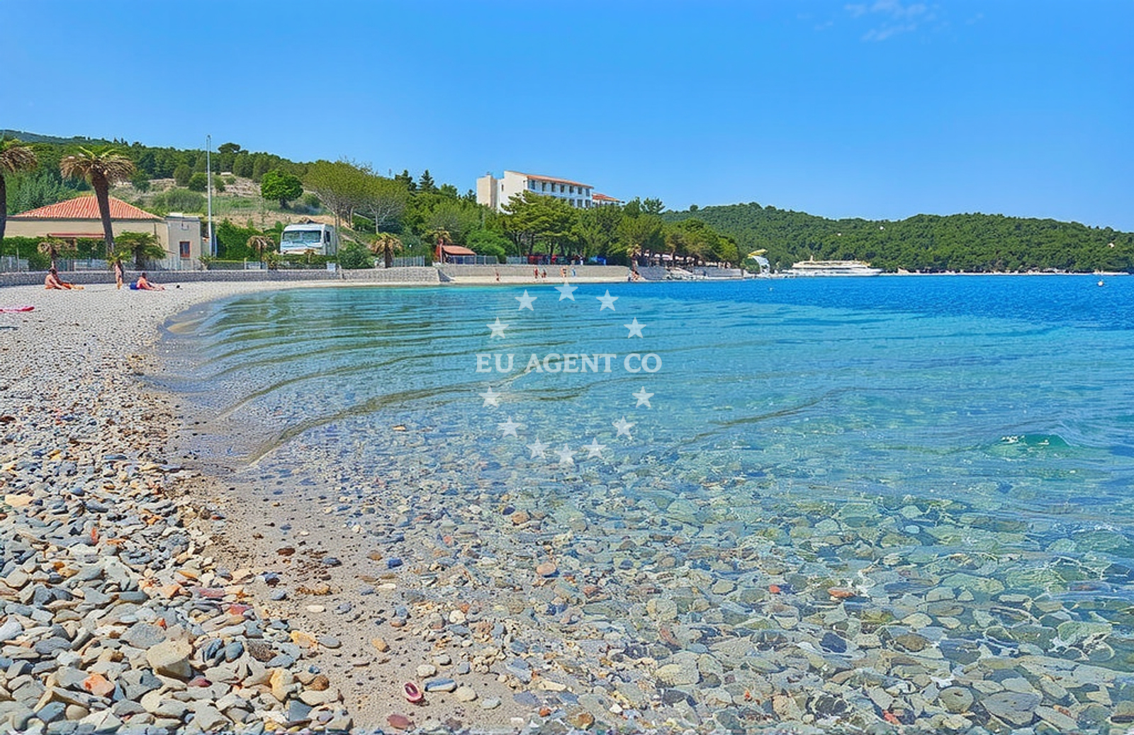 Additional view of Prirovo beach in Trg Patija 4, Vis