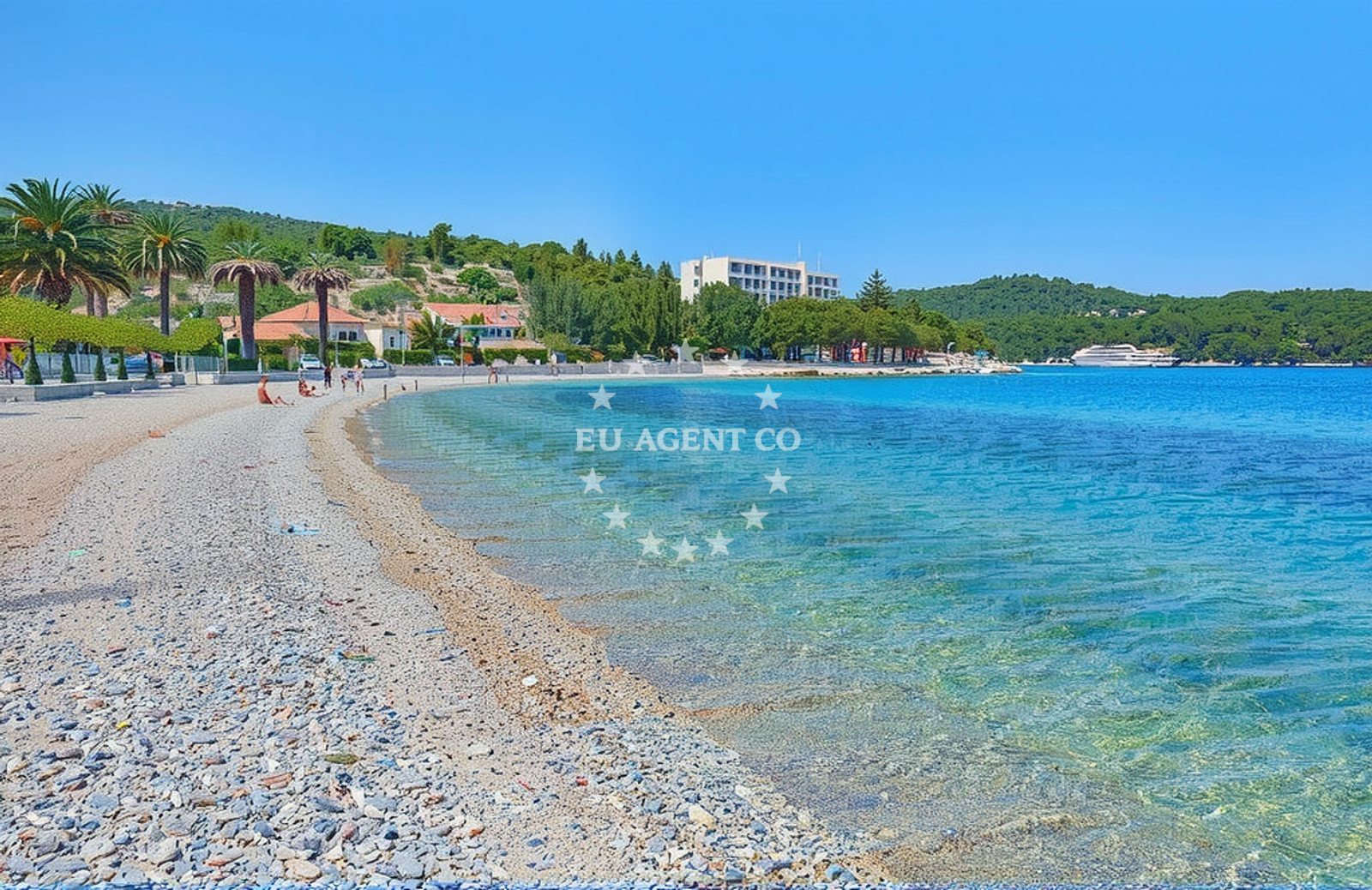 Additional view of Prirovo beach in Trg Patija 4, Vis