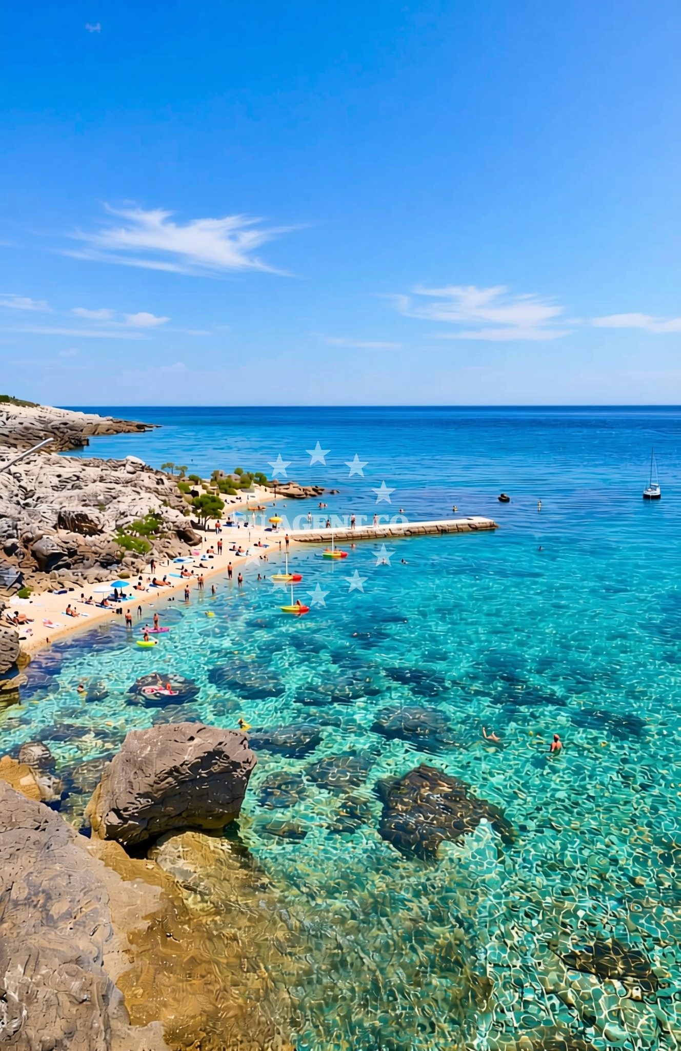 Additional view of Prišliga, Ilovik (Mali Lošinj) (Ilovik) Beach in Prišliga