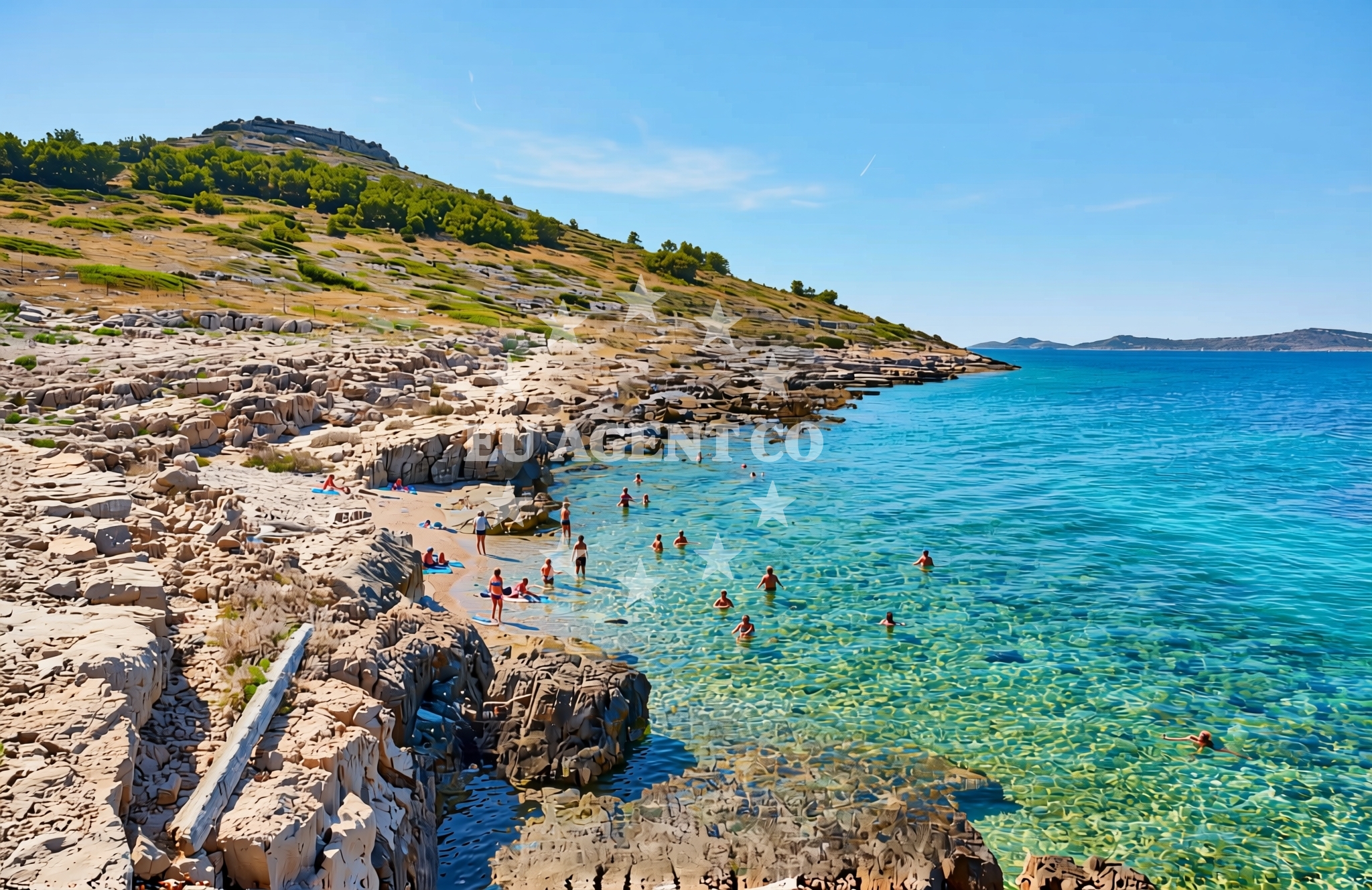 Additional view of Prisliga, Žirje (Žirje) Beach in Prisliga