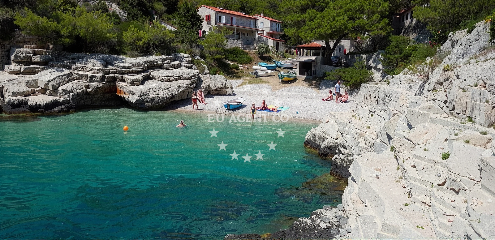 Additional view of Pritiscina beach in Riva sv. Mikule 7, Komiža