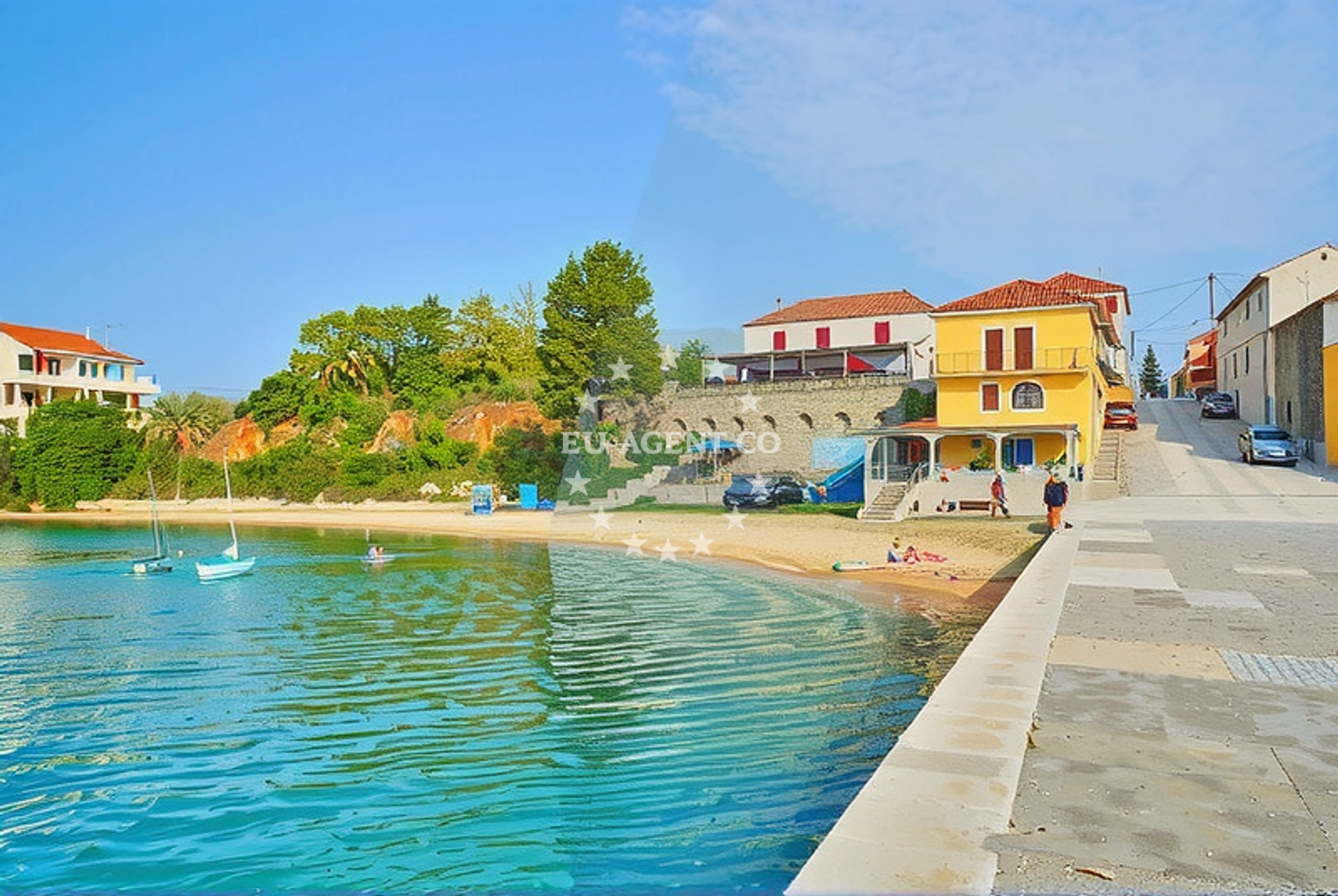 Additional view of Privlaka beach in 4 Kneza Višeslava, Privlaka