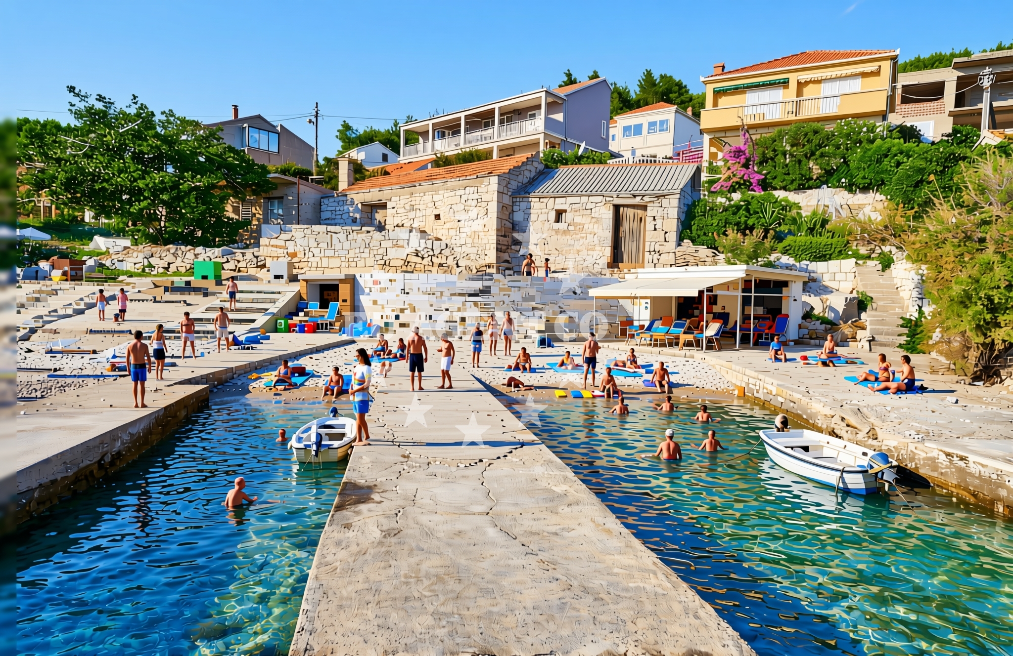 Additional view of Prižba istok, Blato (Korčula) Beach in Prižba istok