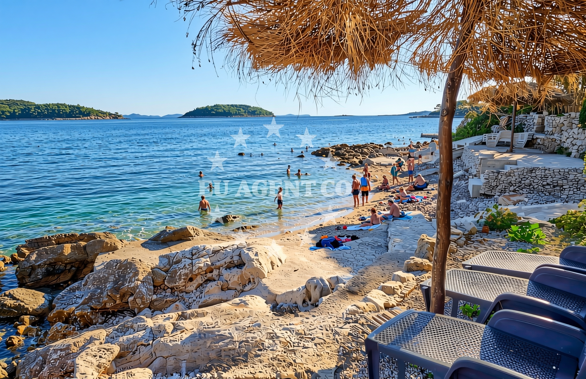 Additional view of Prižba istok, Blato (Korčula) Beach in Prižba istok