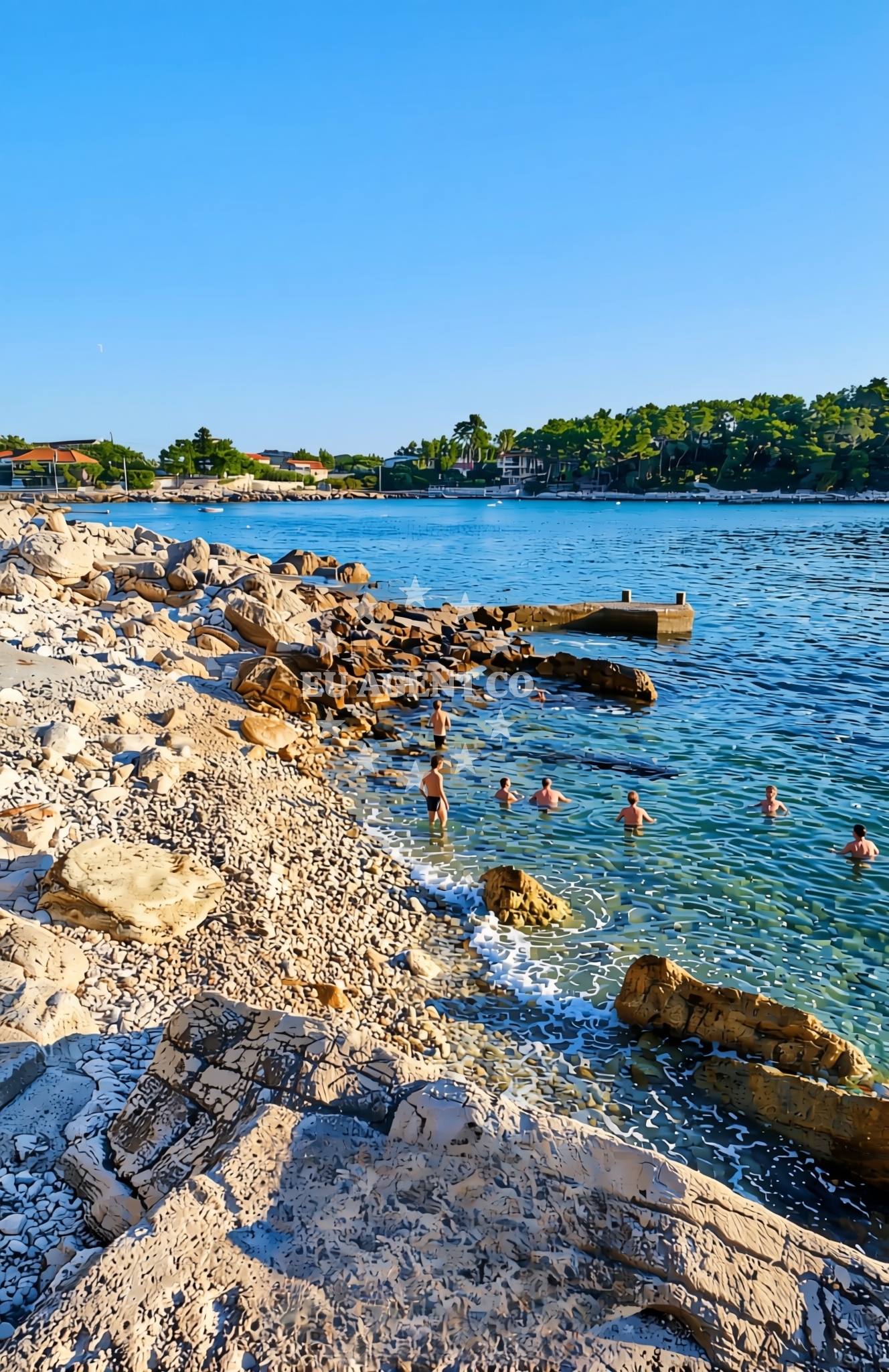 Additional view of Prižba zapad, Blato (Korčula) Beach in Prižba zapad