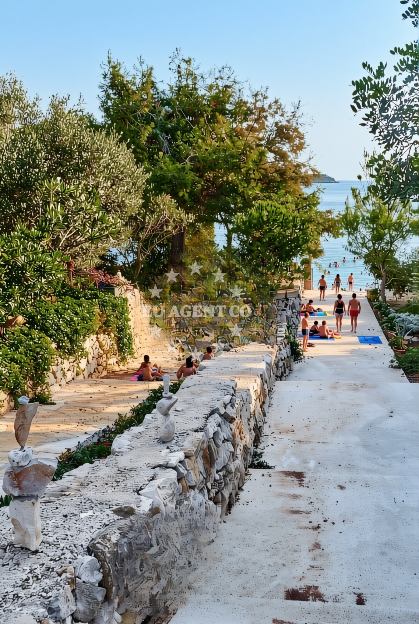 Additional view of Prižba zapad, Blato (Korčula) Beach in Prižba zapad