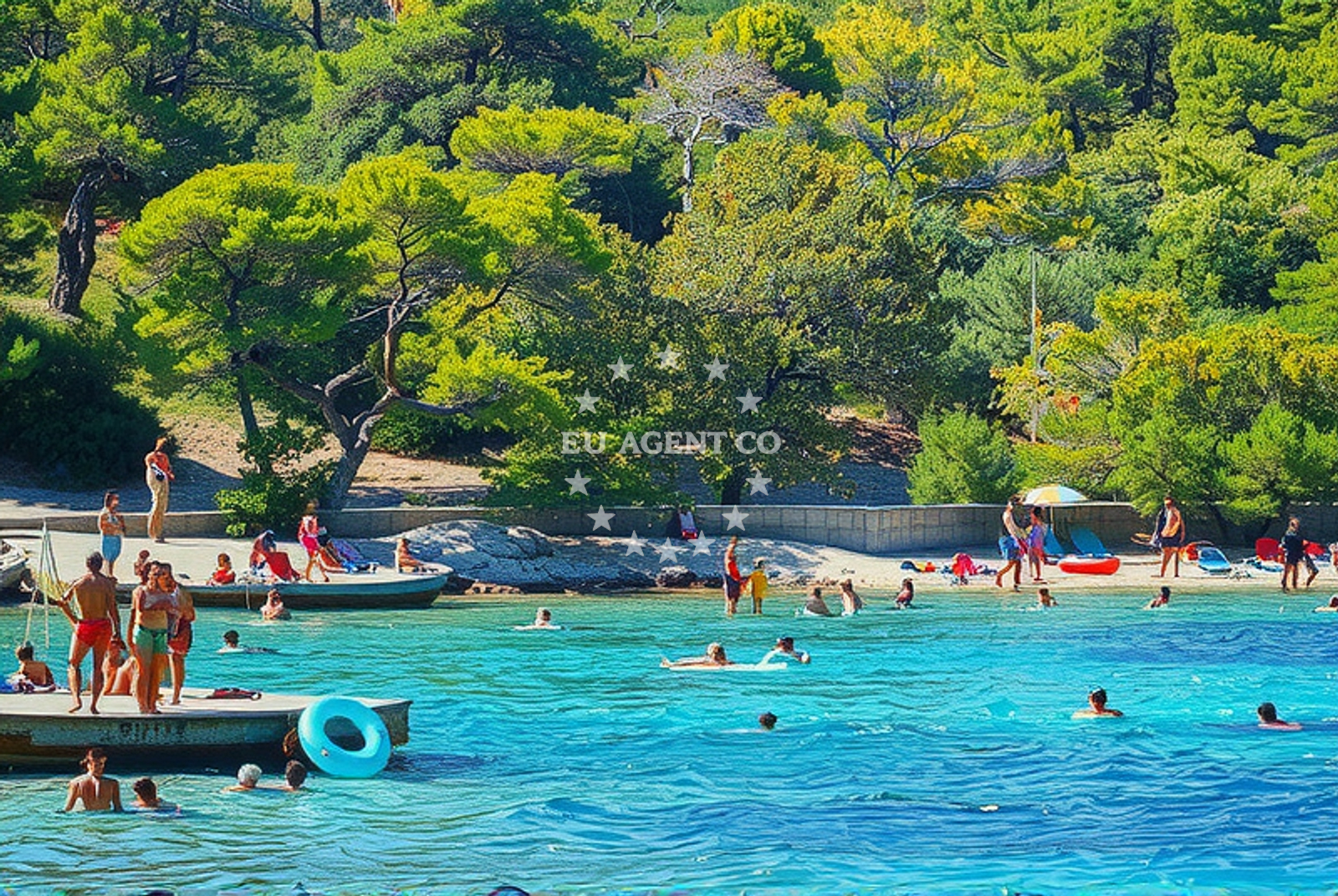 Additional view of Prja beach in 24 Put sv. duha, Postira