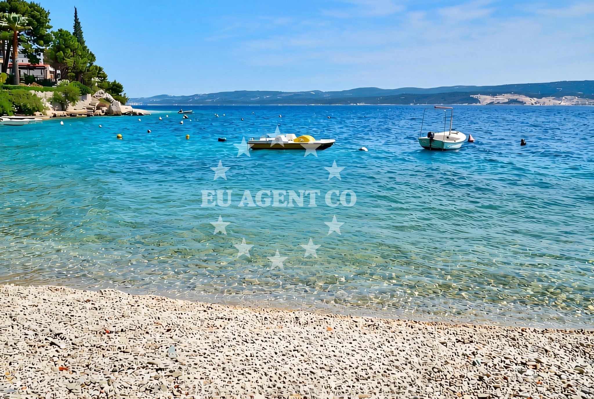 Additional view of Prkanj, Stanići (Omiš) Beach in Prkanj