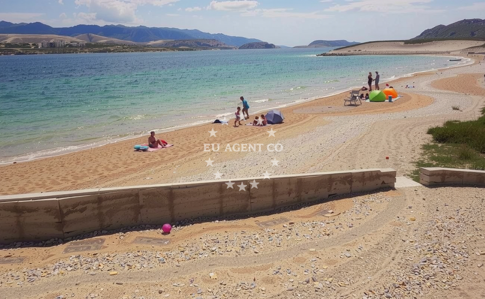 Additional view of Prnjica beach in Vidalići 47, Kustići