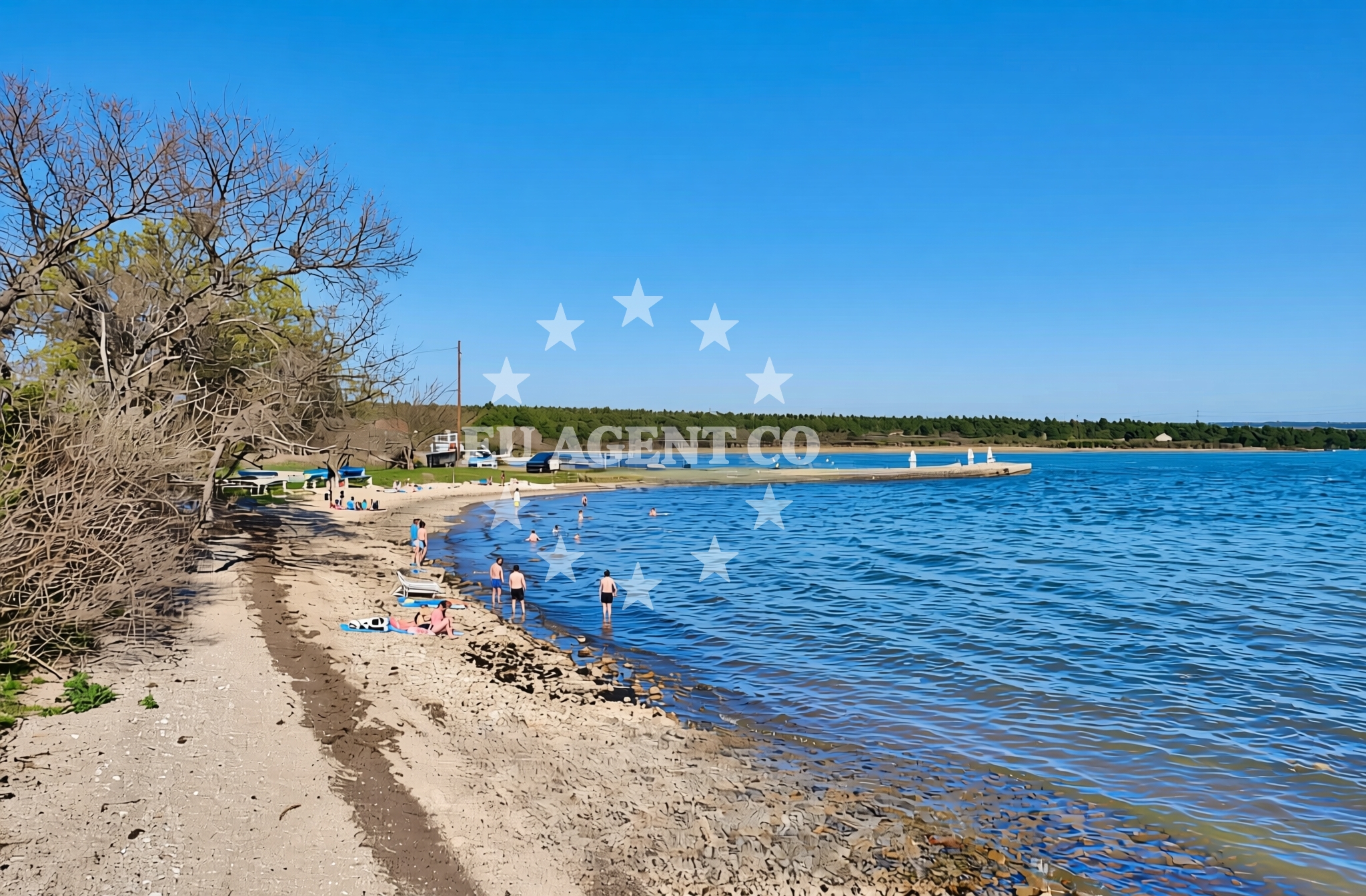 Additional view of Prokljan, Sonković Beach in Prokljan