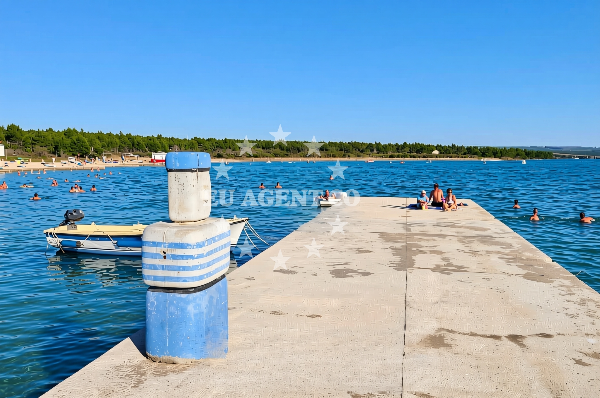 Additional view of Prokljan, Sonković Beach in Prokljan