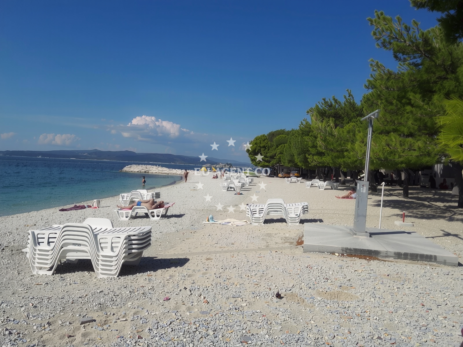 Additional view of Promajna beach in Puntin 19, Promajna