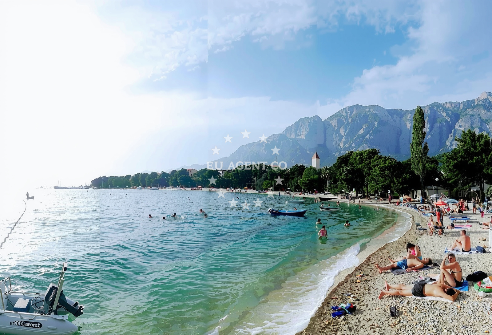Additional view of Promajna beach in Puntin 19, Promajna