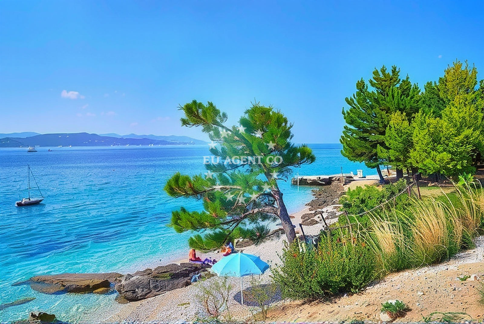 Additional view of Promajna beach in Puntin 19, Promajna