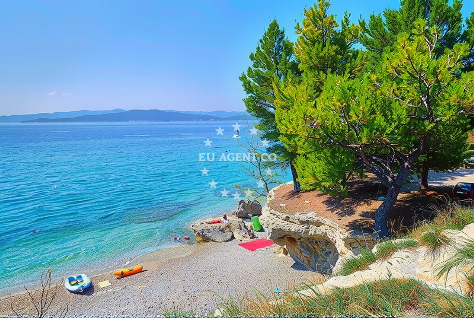 Additional view of Promajna beach in Puntin 19, Promajna