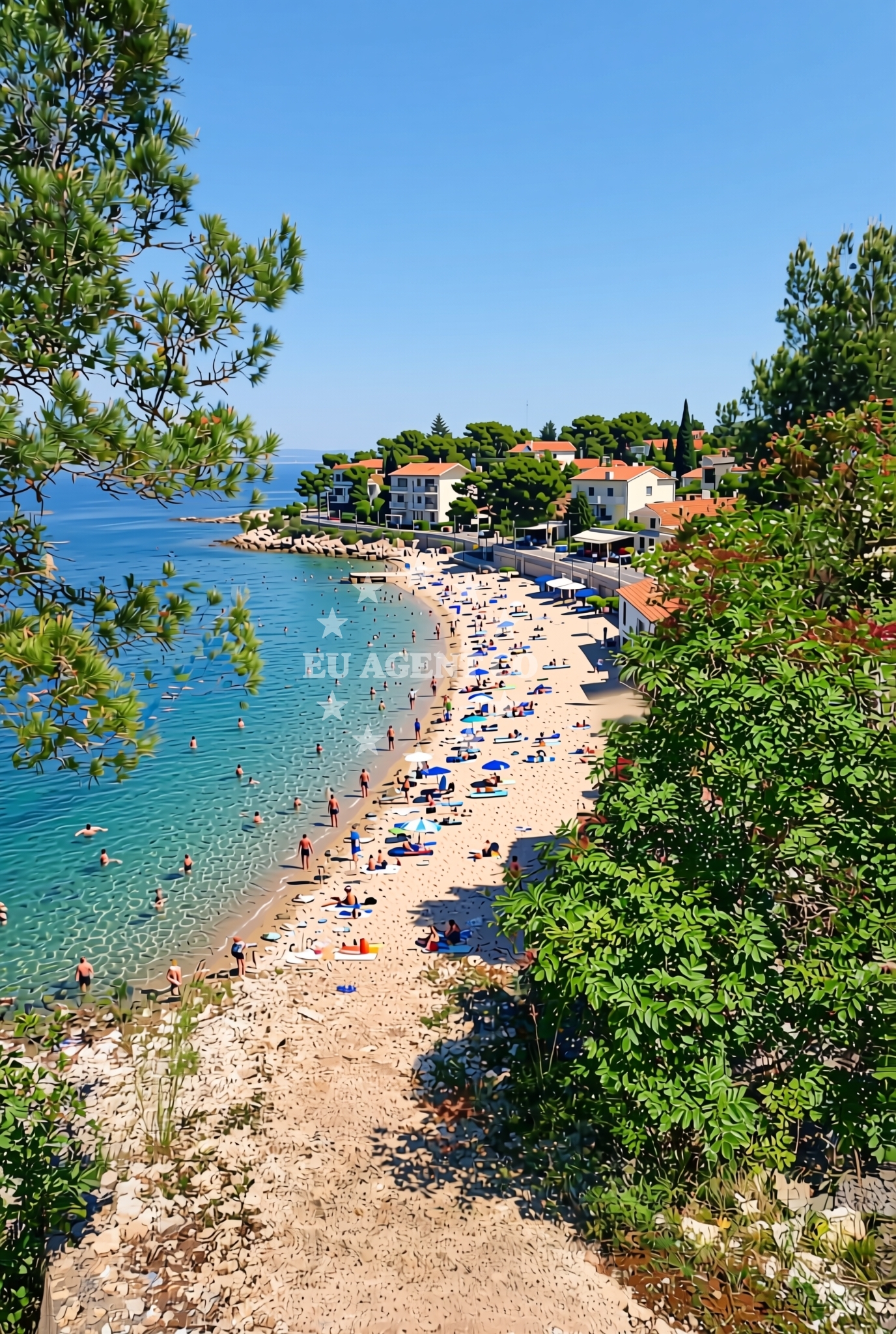 Additional view of Proština zapad, Pula Beach in Proština zapad