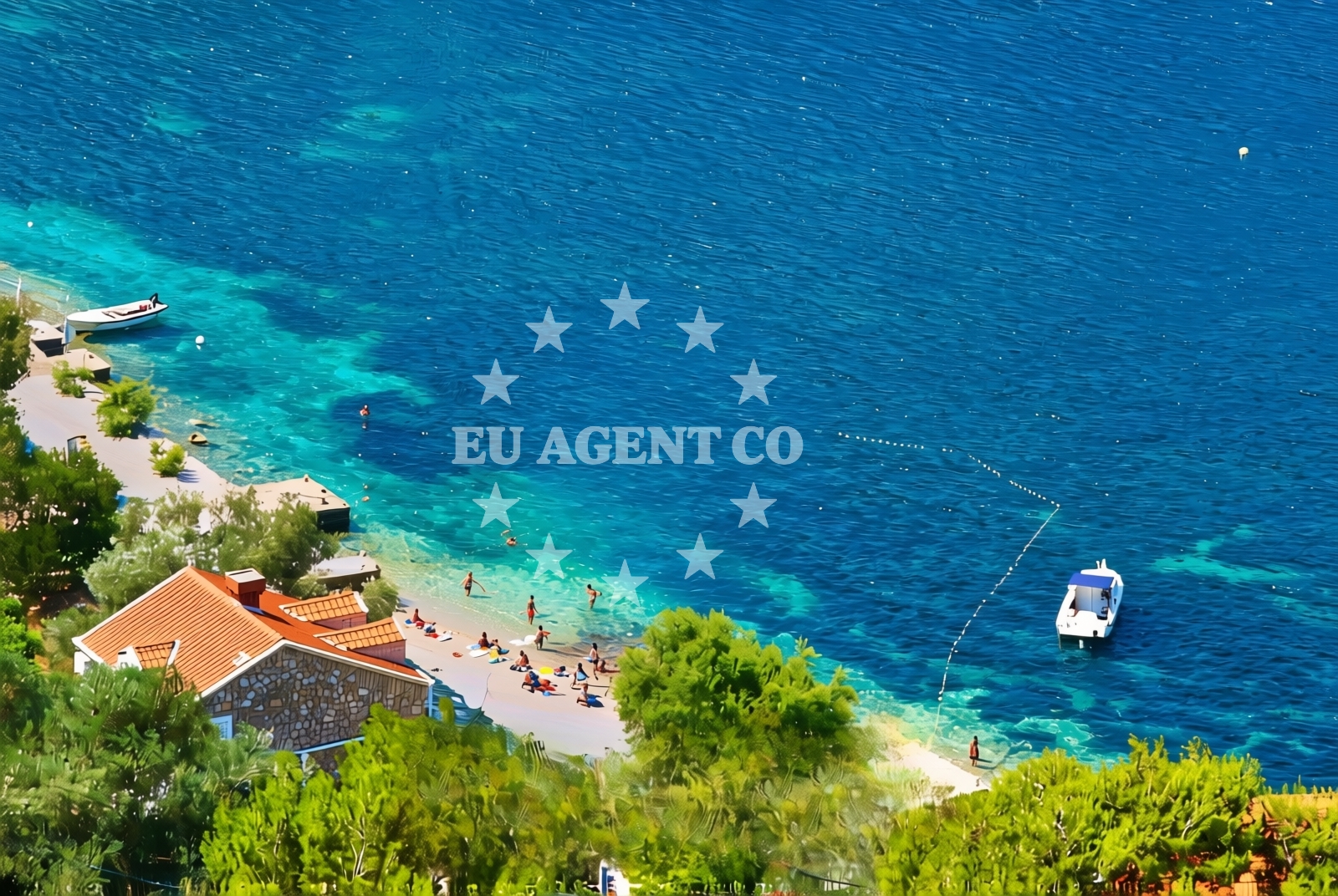 Overview of Prožura (Mljet): beaches and coves in Prožura (Mljet)