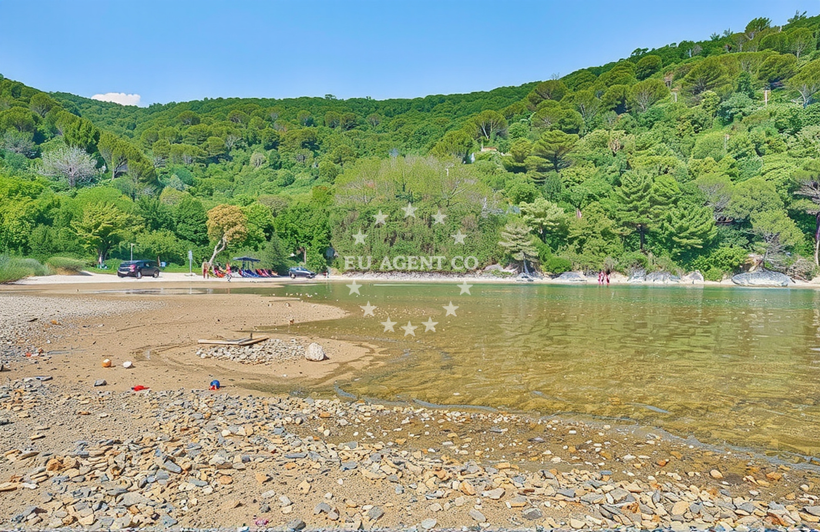 Additional view of Prtlog beach in Gondolići 20a, Labin