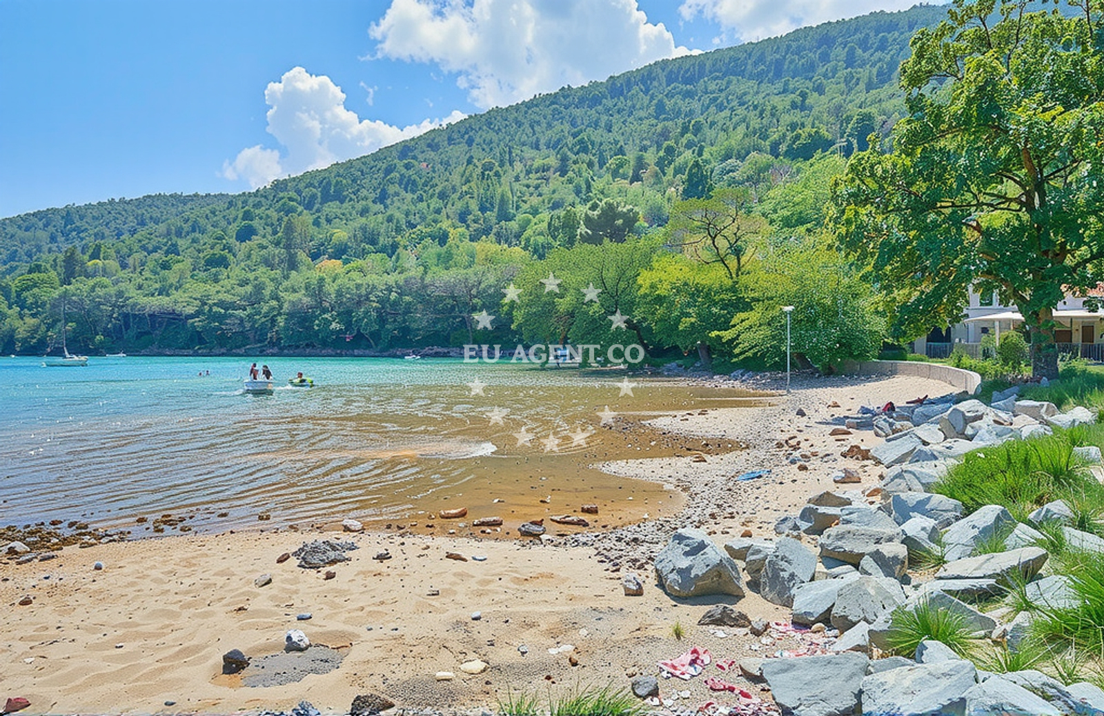 Additional view of Prtlog beach in Gondolići 20a, Labin