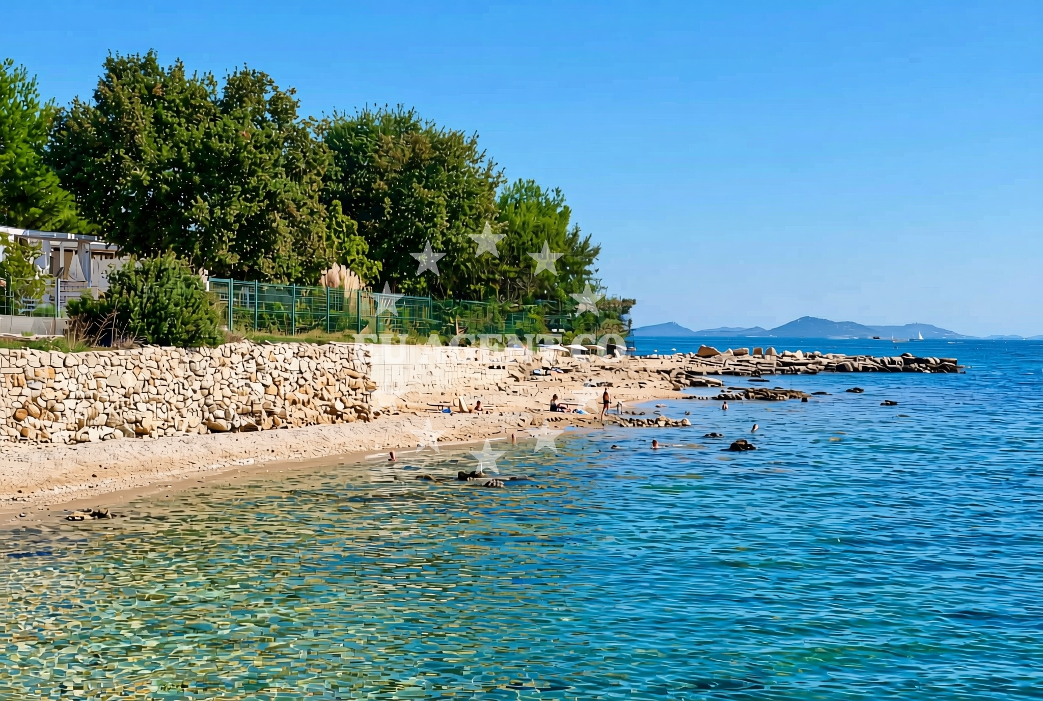 Additional view of Pručanik jug, Biograd na Moru Beach in Pručanik jug