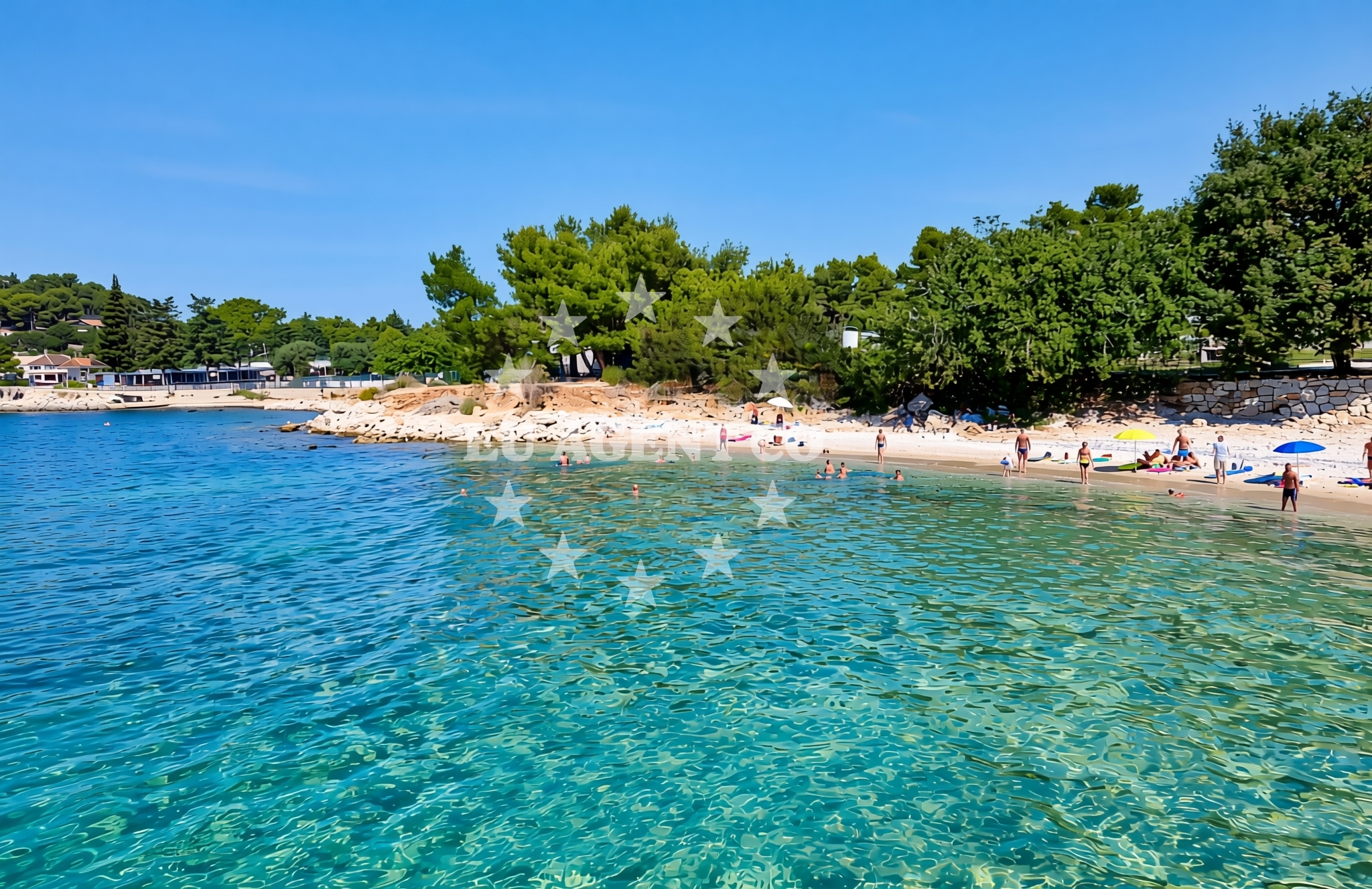 Additional view of Pručanik sjever, Biograd na Moru Beach in Pručanik sjever
