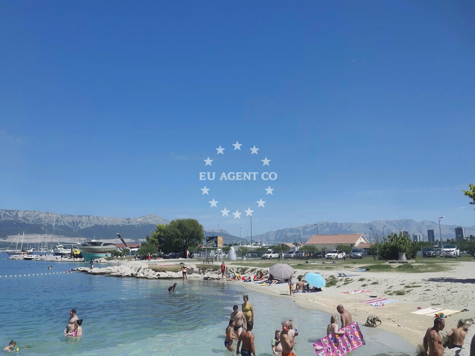Additional view of Prva Voda beach in Šetalište Bene 2, Split