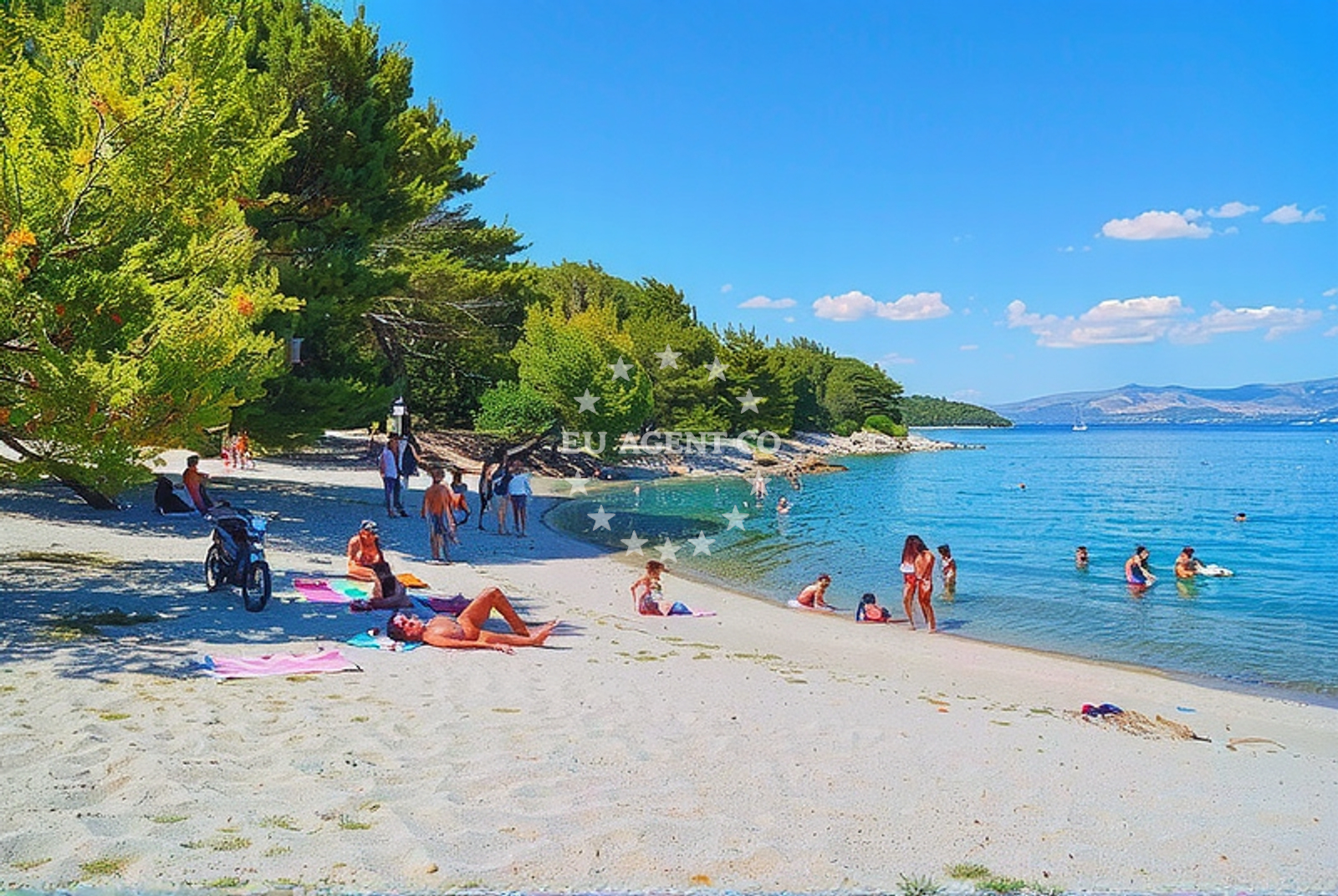 Additional view of Prva Voda beach in Šetalište Bene 2, Split