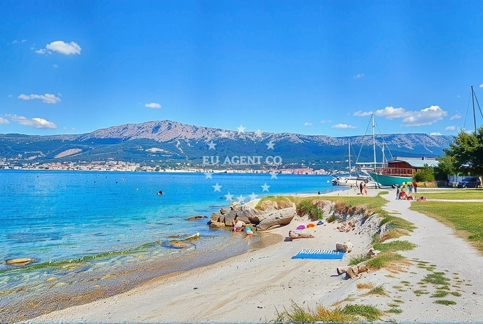 Additional view of Prva Voda beach in Šetalište Bene 2, Split
