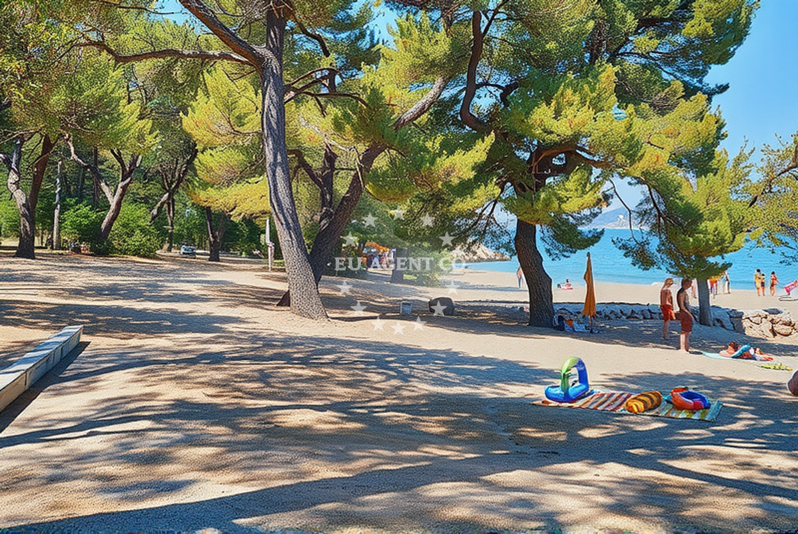 Additional view of Prva Voda beach in Šetalište Bene 2, Split