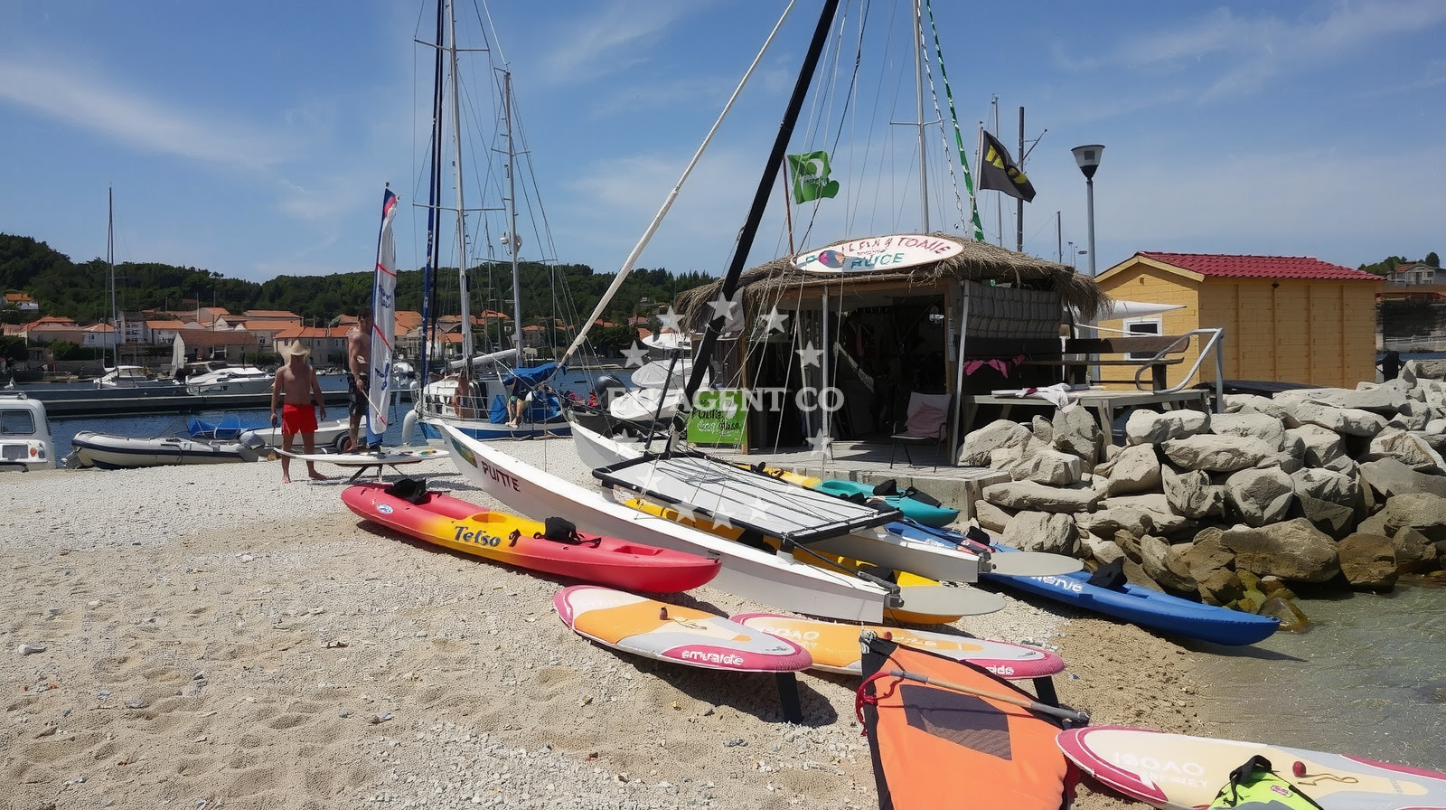 Additional view of Prvi zal beach in LUMBARDA 525, Lumbarda