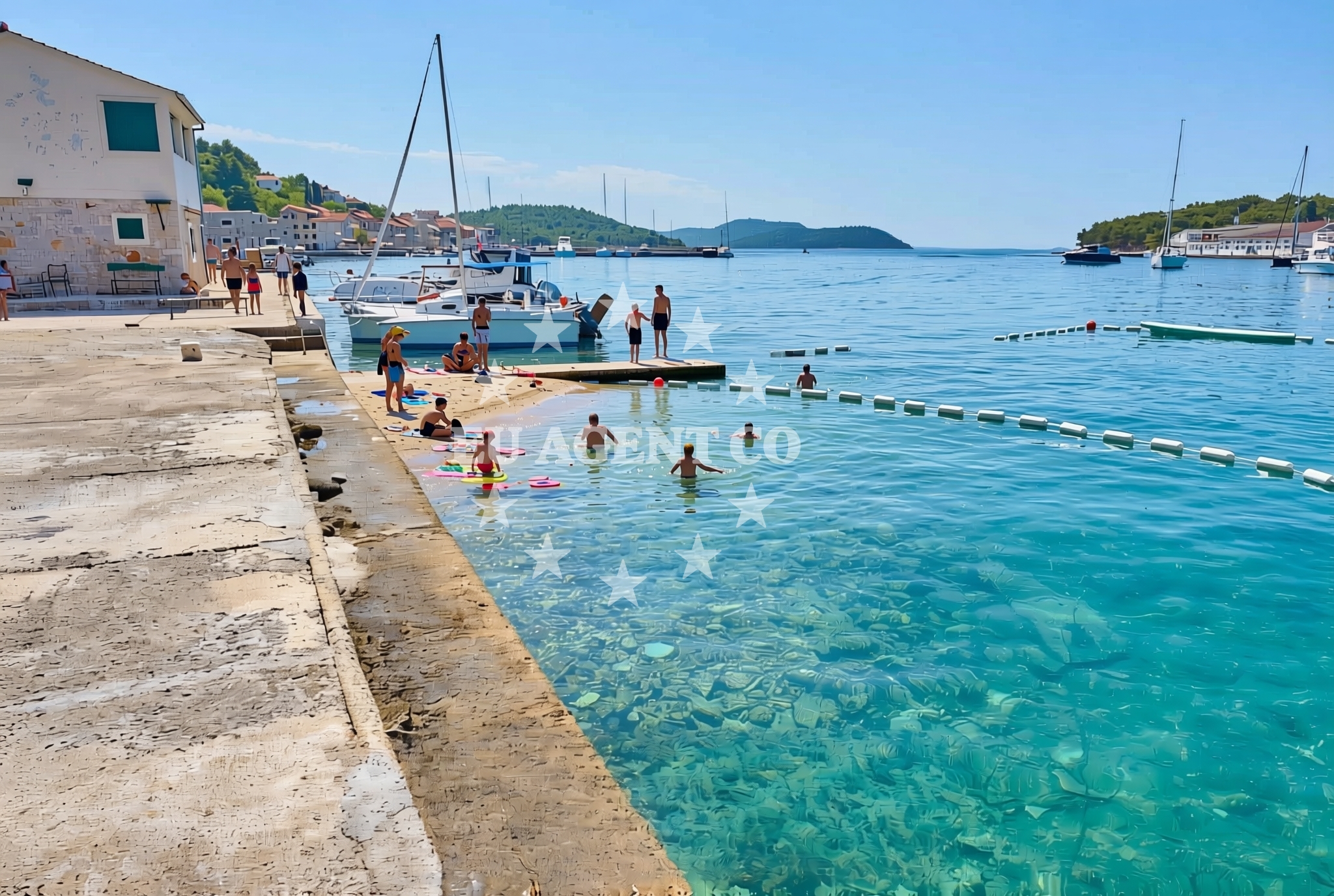 Additional view of Prvić Luka (Prvić): beaches and coves (5) in Prvić Luka (Prvić)