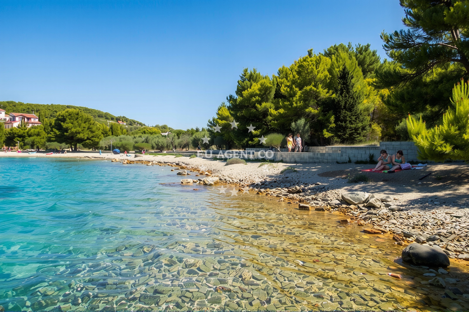 Additional view of Prvic Sepurine beach in ULICA IX JUŽNA OBALA 111, Prvić Šepurine