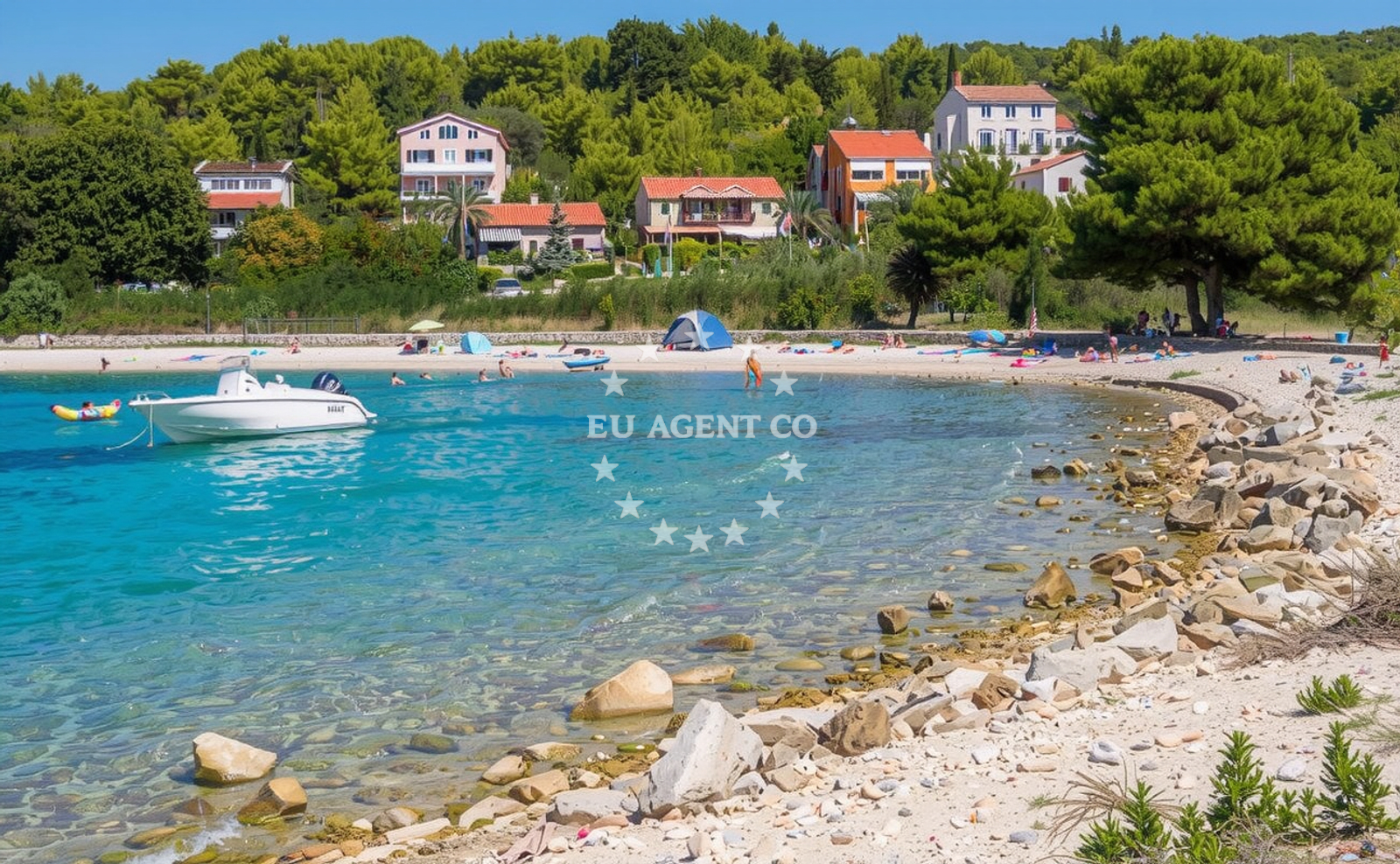 Additional view of Prvic Sepurine beach in ULICA IX JUŽNA OBALA 111, Prvić Šepurine