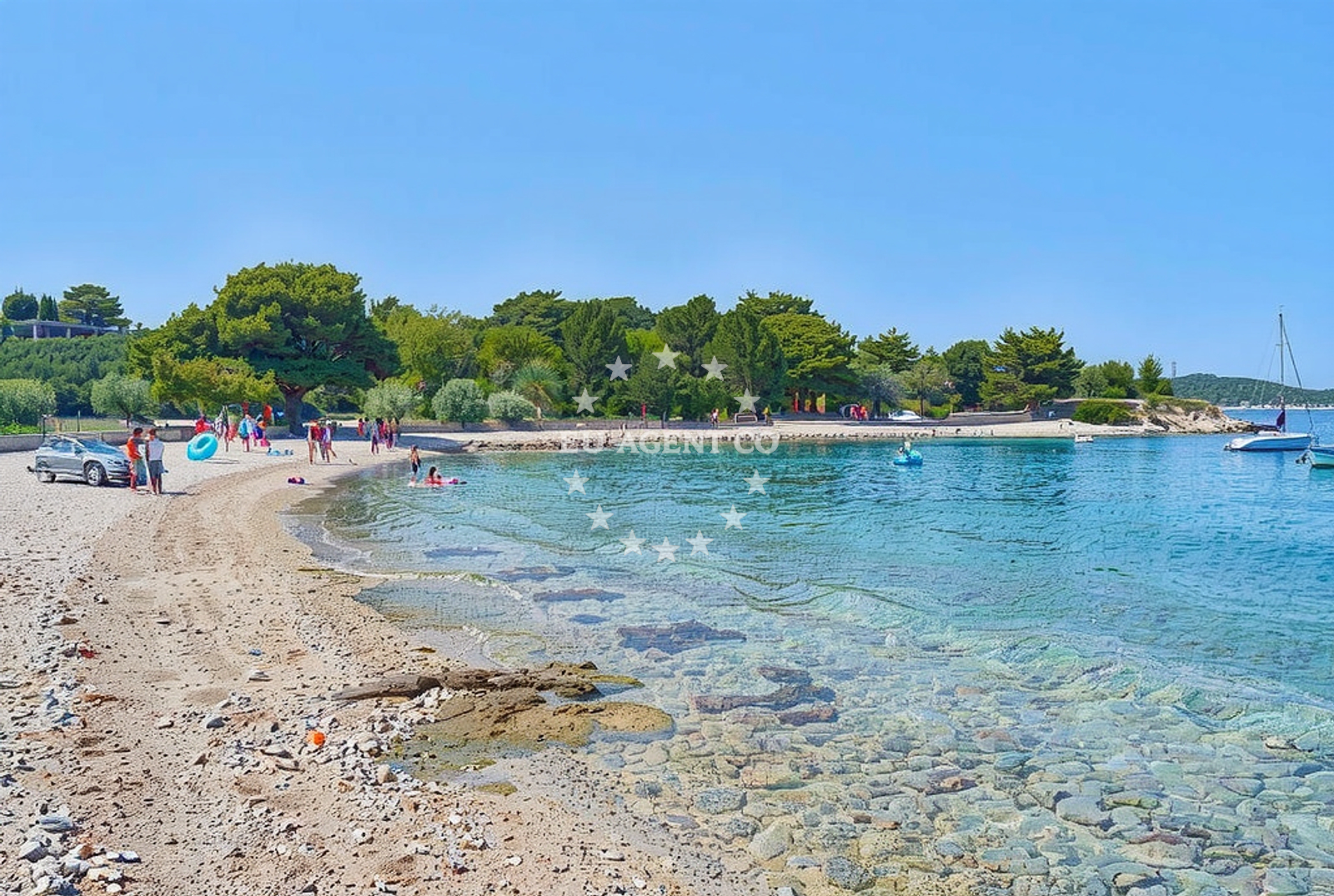 Additional view of Prvic Sepurine beach in ULICA IX JUŽNA OBALA 111, Prvić Šepurine