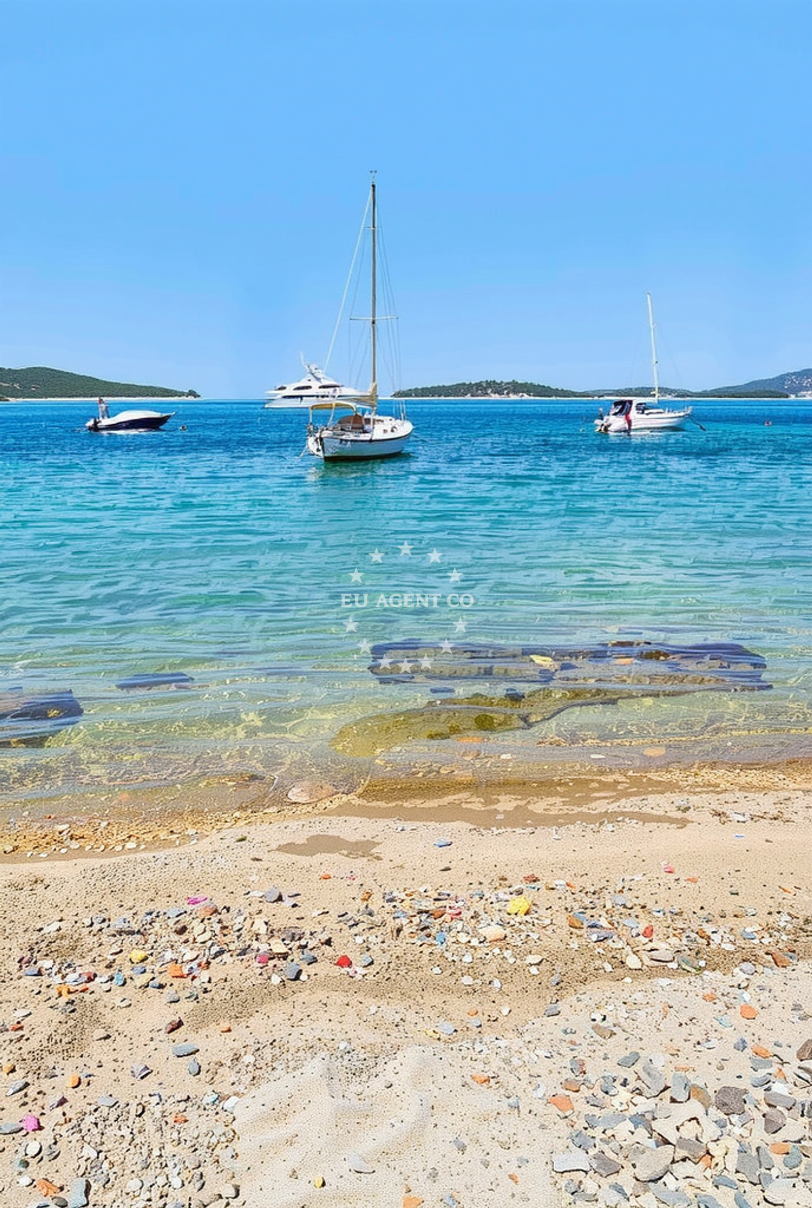 Additional view of Prvic Sepurine beach in ULICA IX JUŽNA OBALA 111, Prvić Šepurine