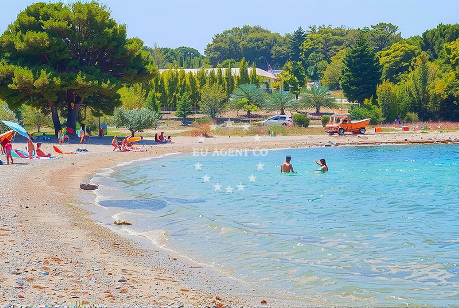 Additional view of Prvic Sepurine beach in ULICA IX JUŽNA OBALA 111, Prvić Šepurine