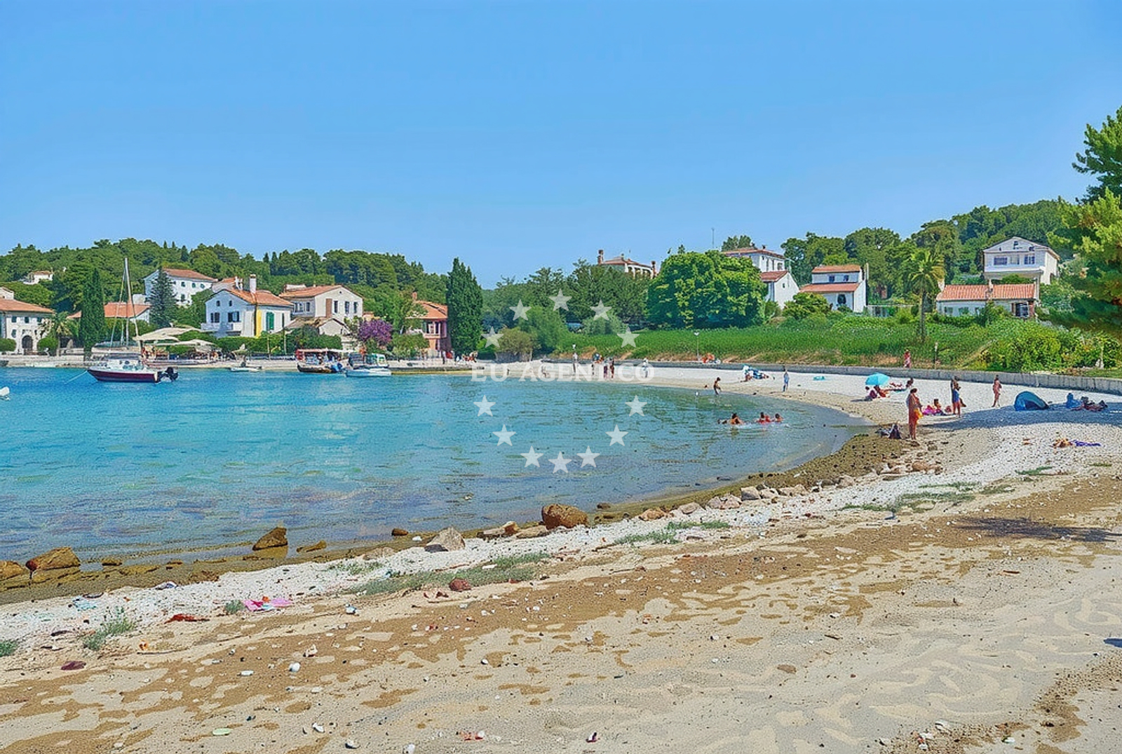 Additional view of Prvic Sepurine beach in ULICA IX JUŽNA OBALA 111, Prvić Šepurine
