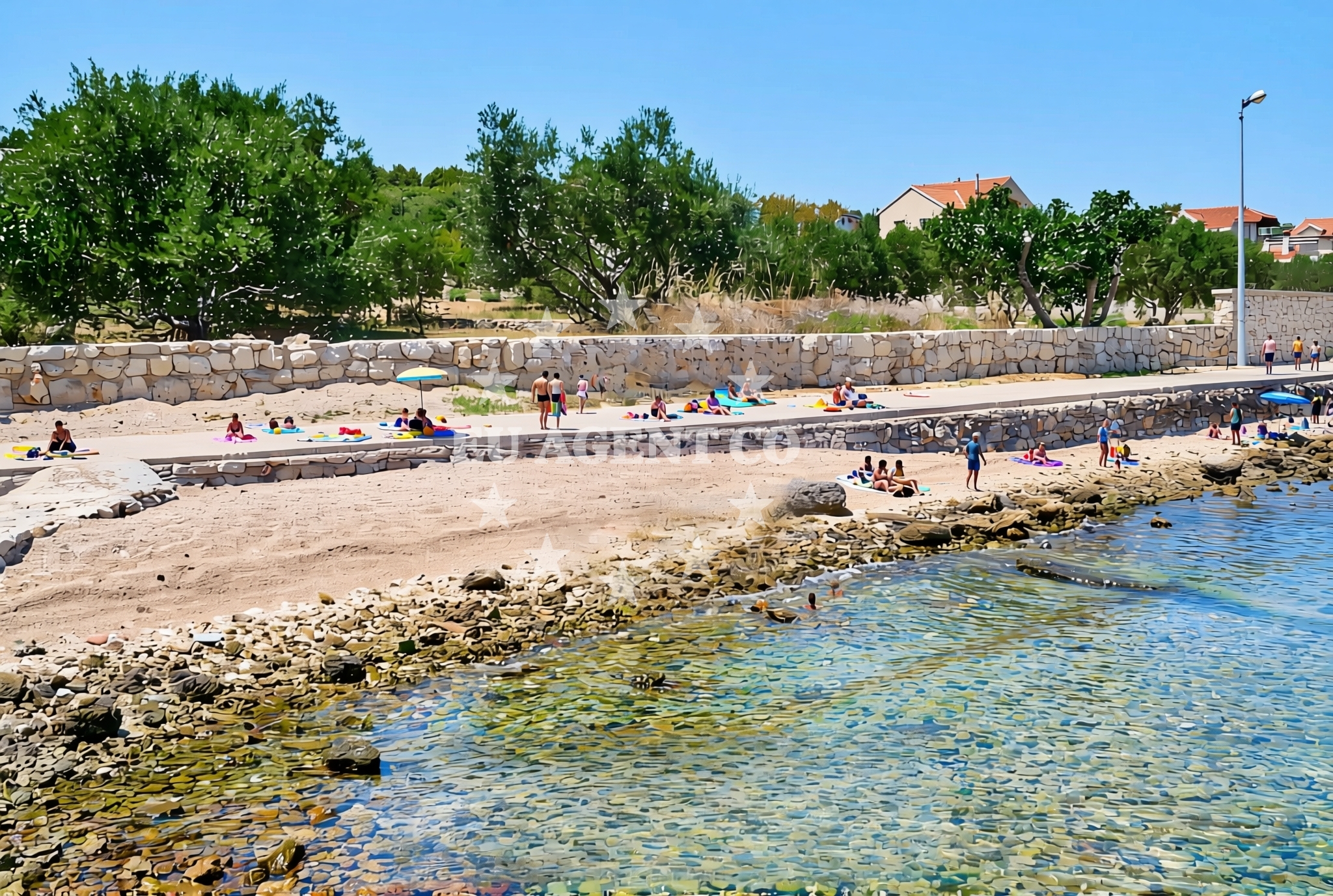 Sea and coastal view of Prvić Šepurine (Prvić): beaches and coves (19) in Prvić Šepurine (Prvić)