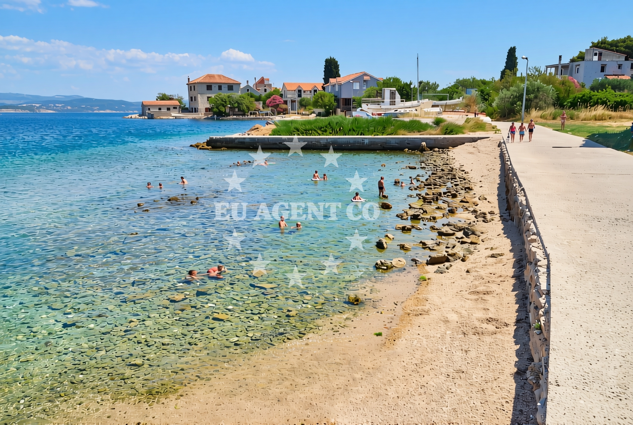 Beach facilities and surroundings at Prvić Šepurine (Prvić): beaches and coves (19) in Prvić Šepurine (Prvić)