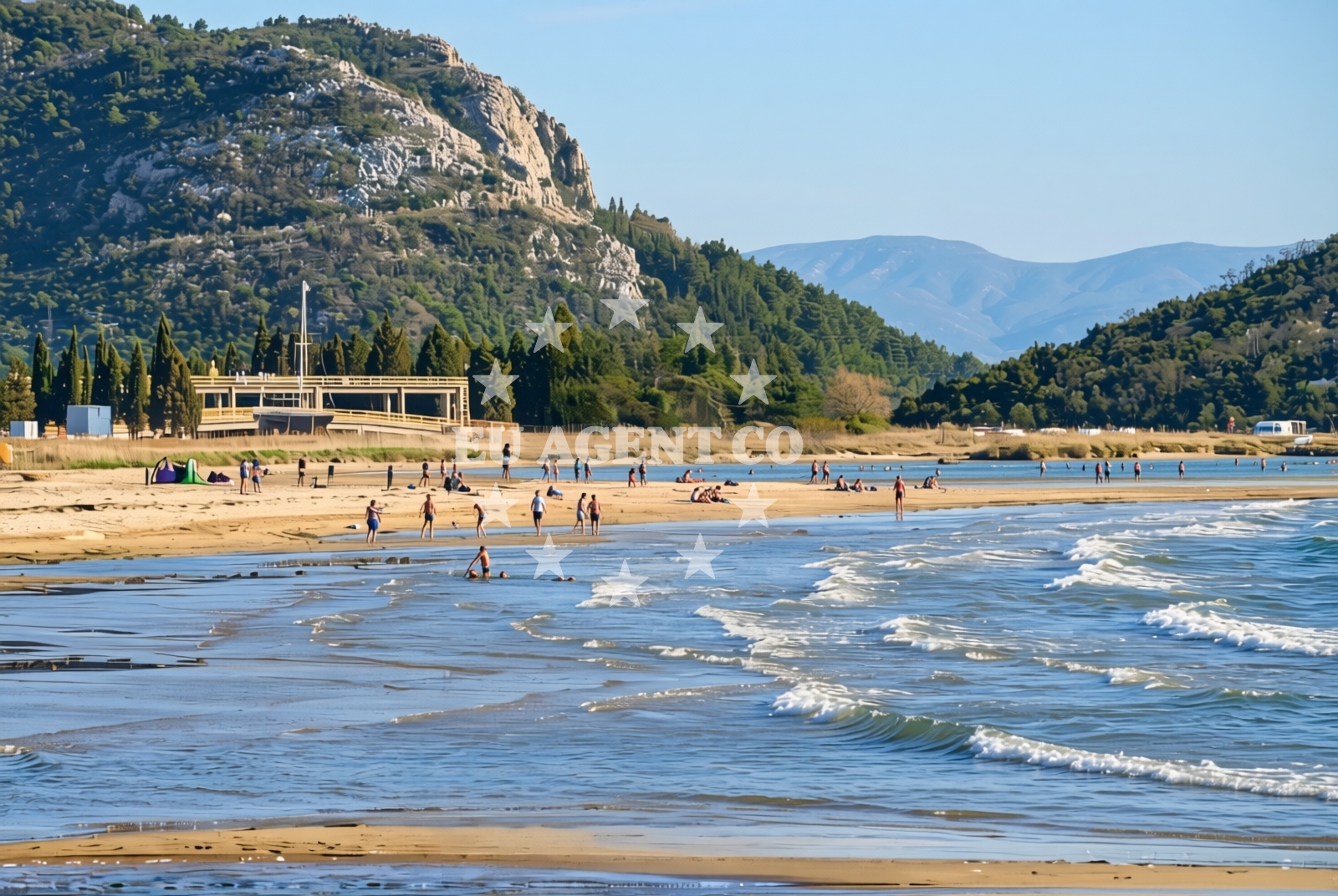 Sea and coastal view of Pržinovac: beaches and coves in Pržinovac