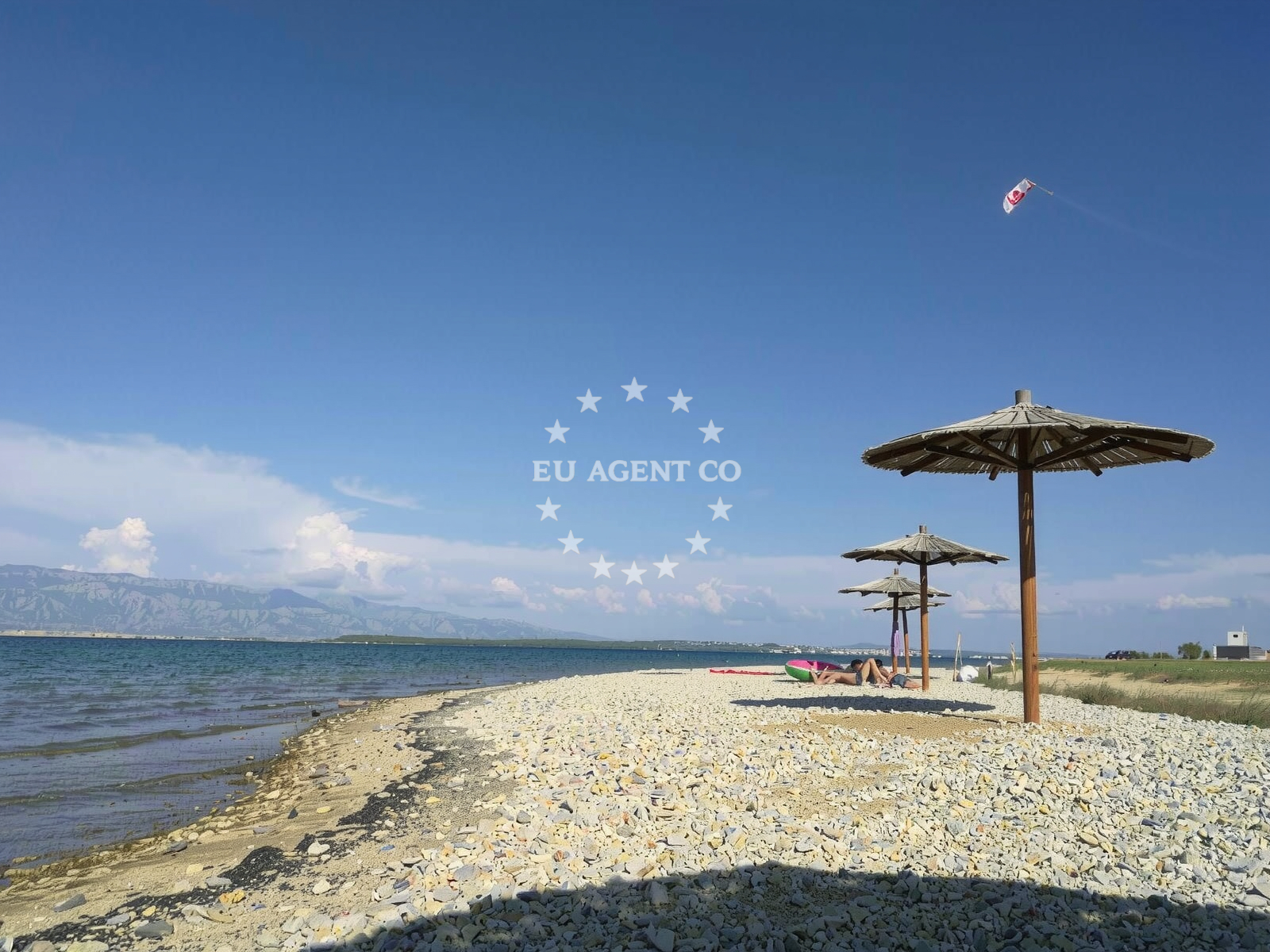 Sea and coastal view of Pseca Plaza Privlaka in Put Matije Gupca 50 Privlaka, Privlaka