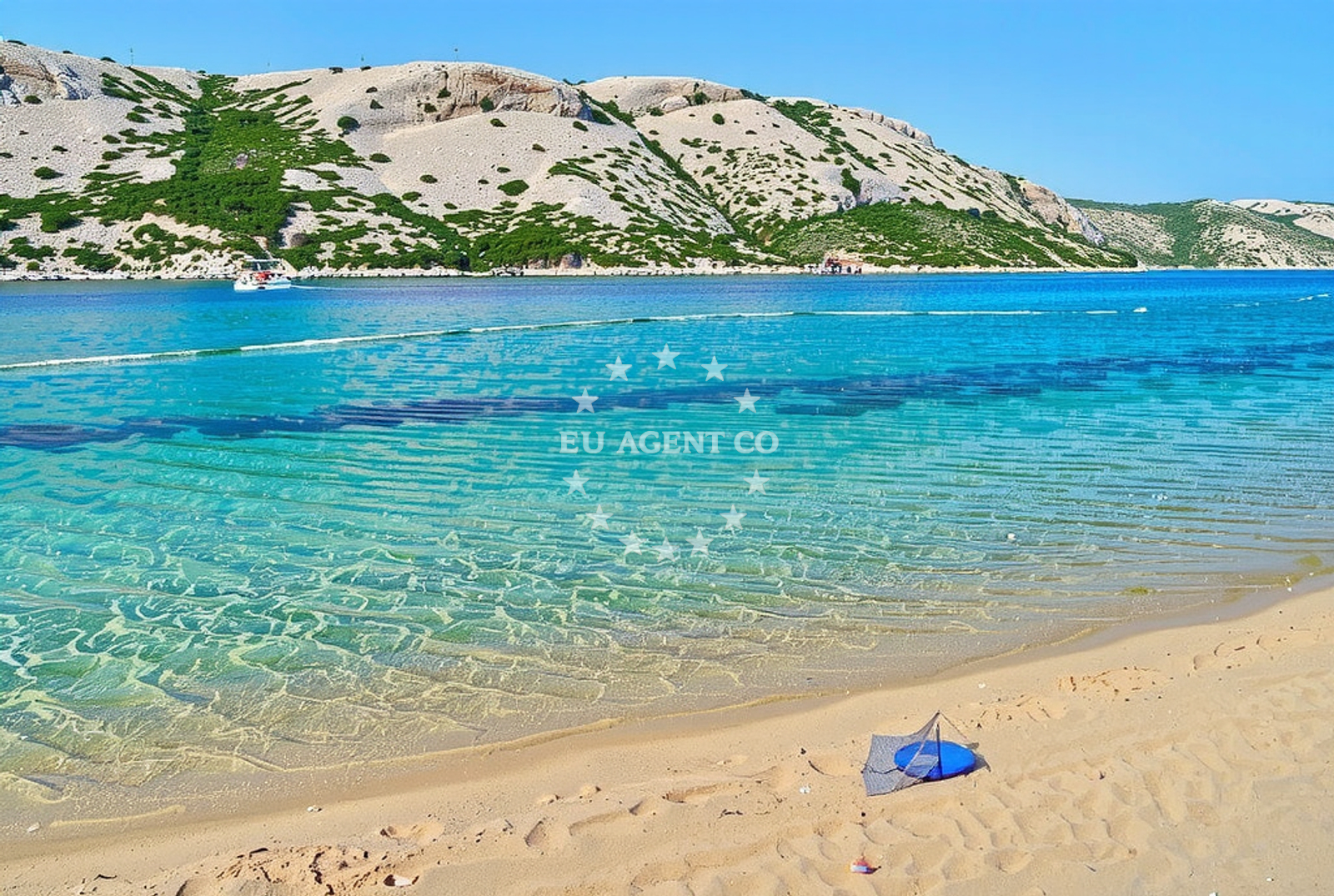 Additional view of Pudarica beach in 574 Barbat, Rab
