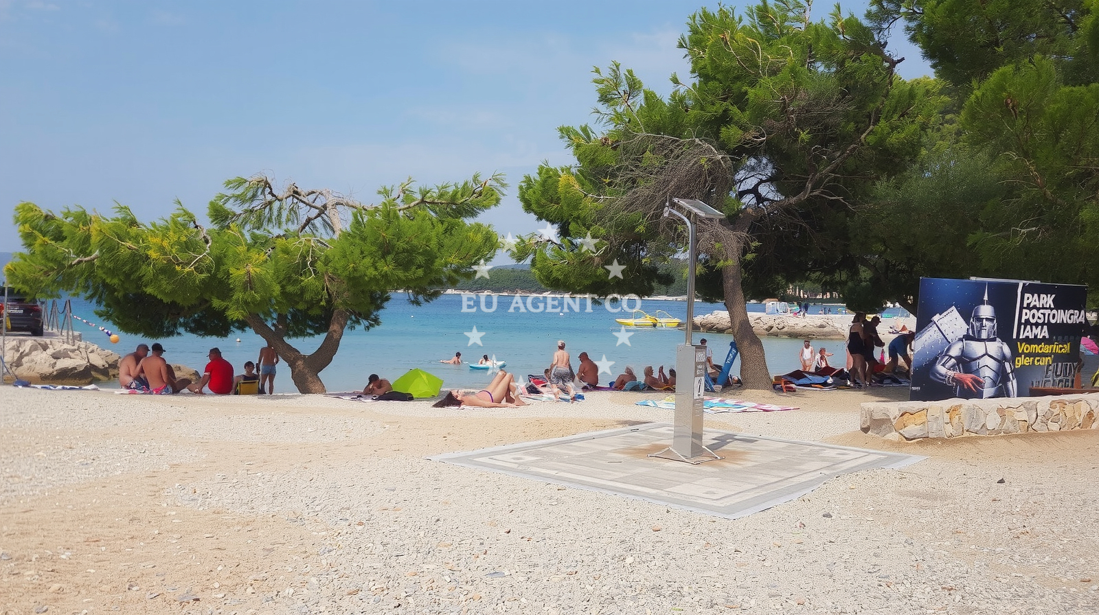 Additional view of Punat beach II in Buka ulica 15, Punat