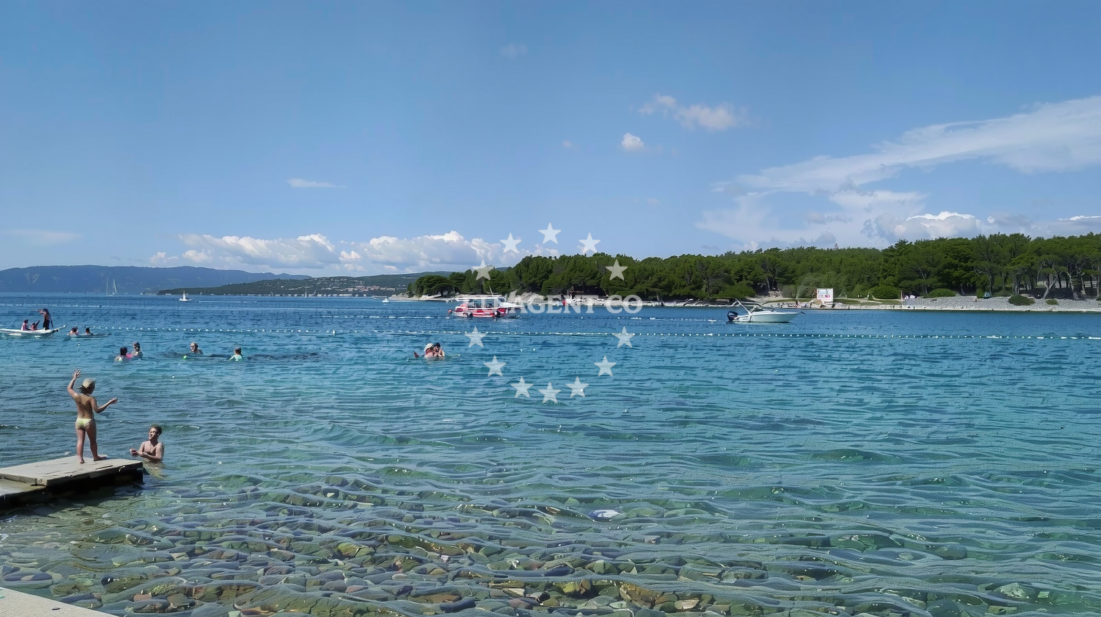 Additional view of Punat beach II in Buka ulica 15, Punat