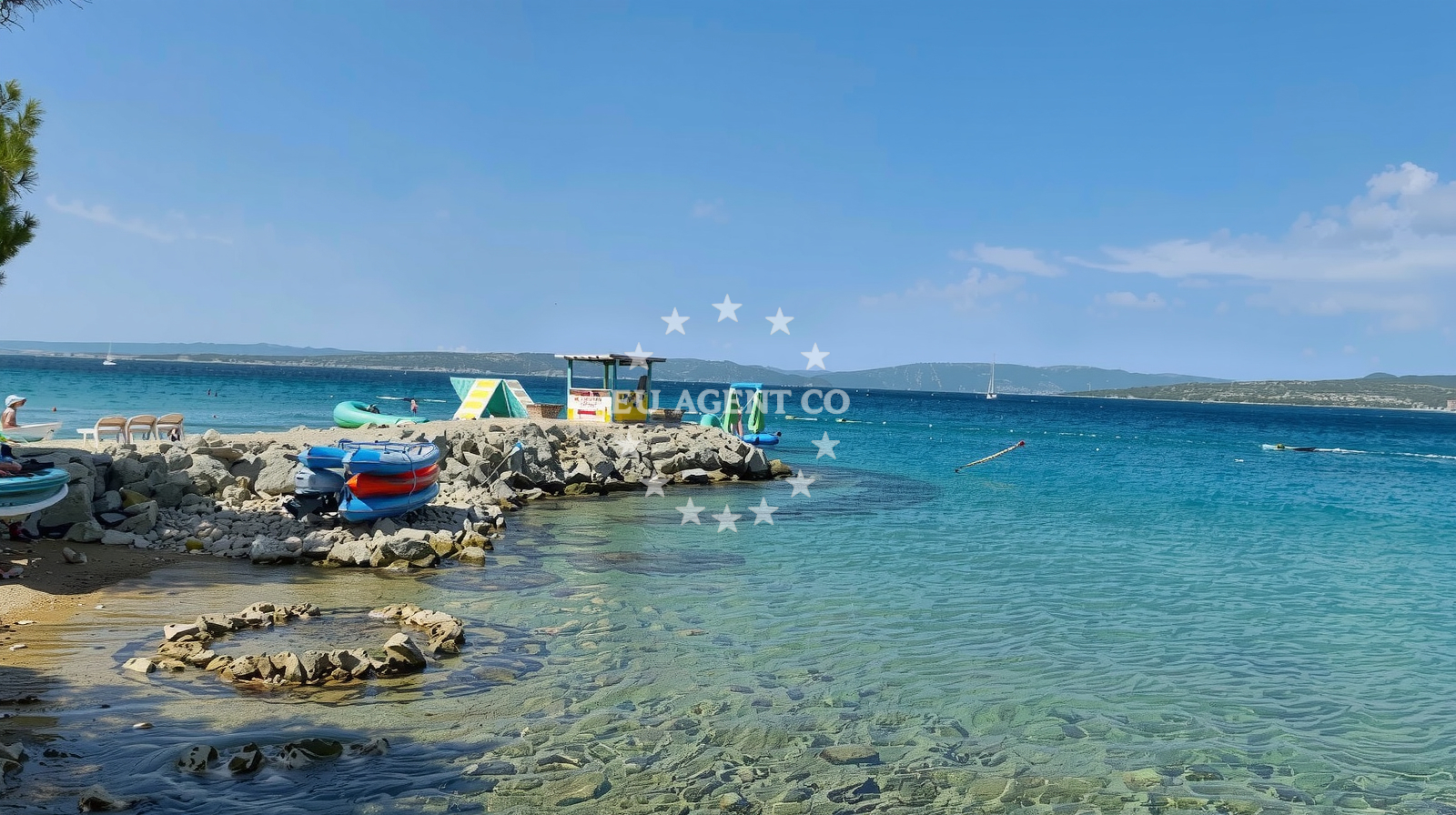 Additional view of Punat beach II in Buka ulica 15, Punat