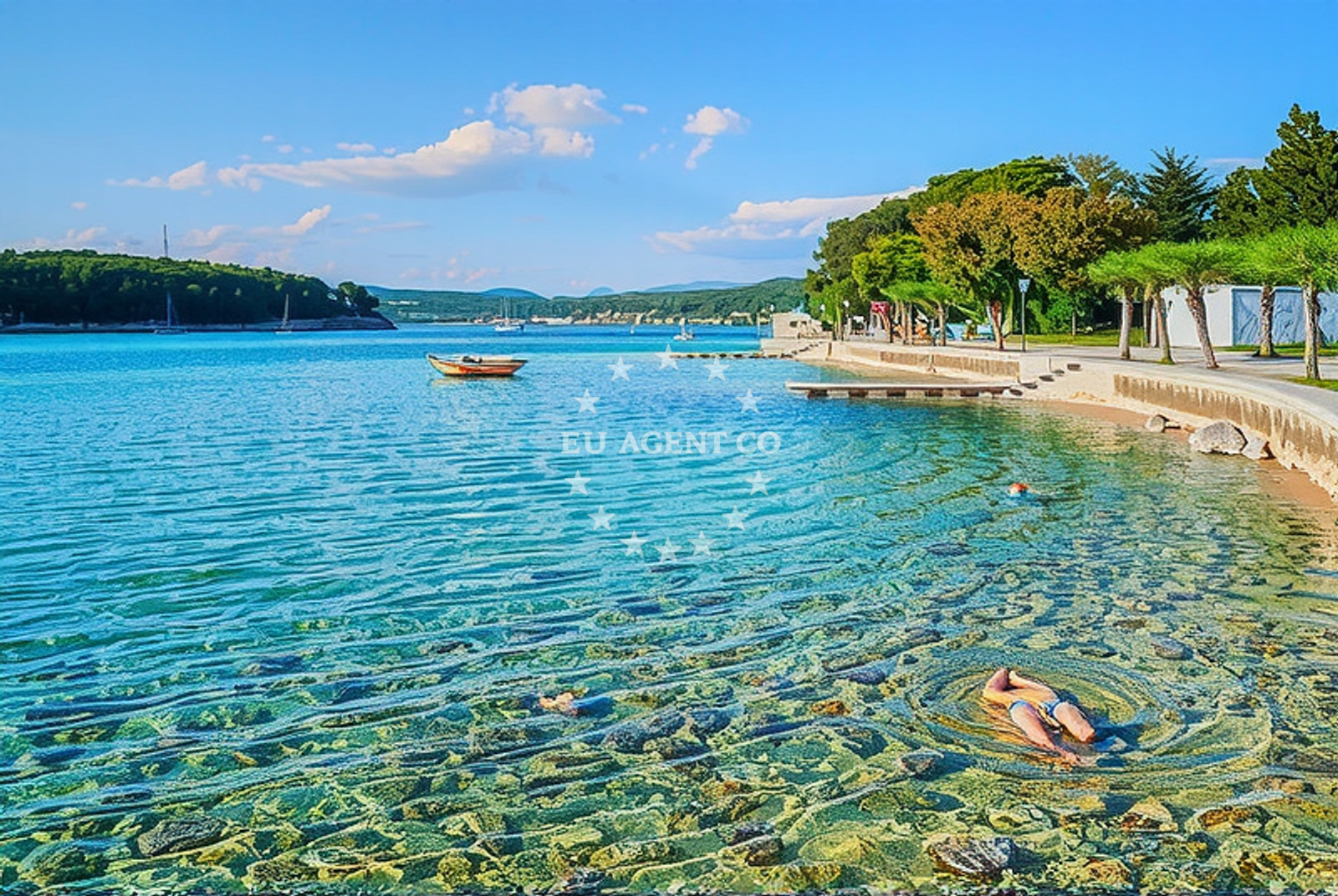 Additional view of Punat beach II in Buka ulica 15, Punat