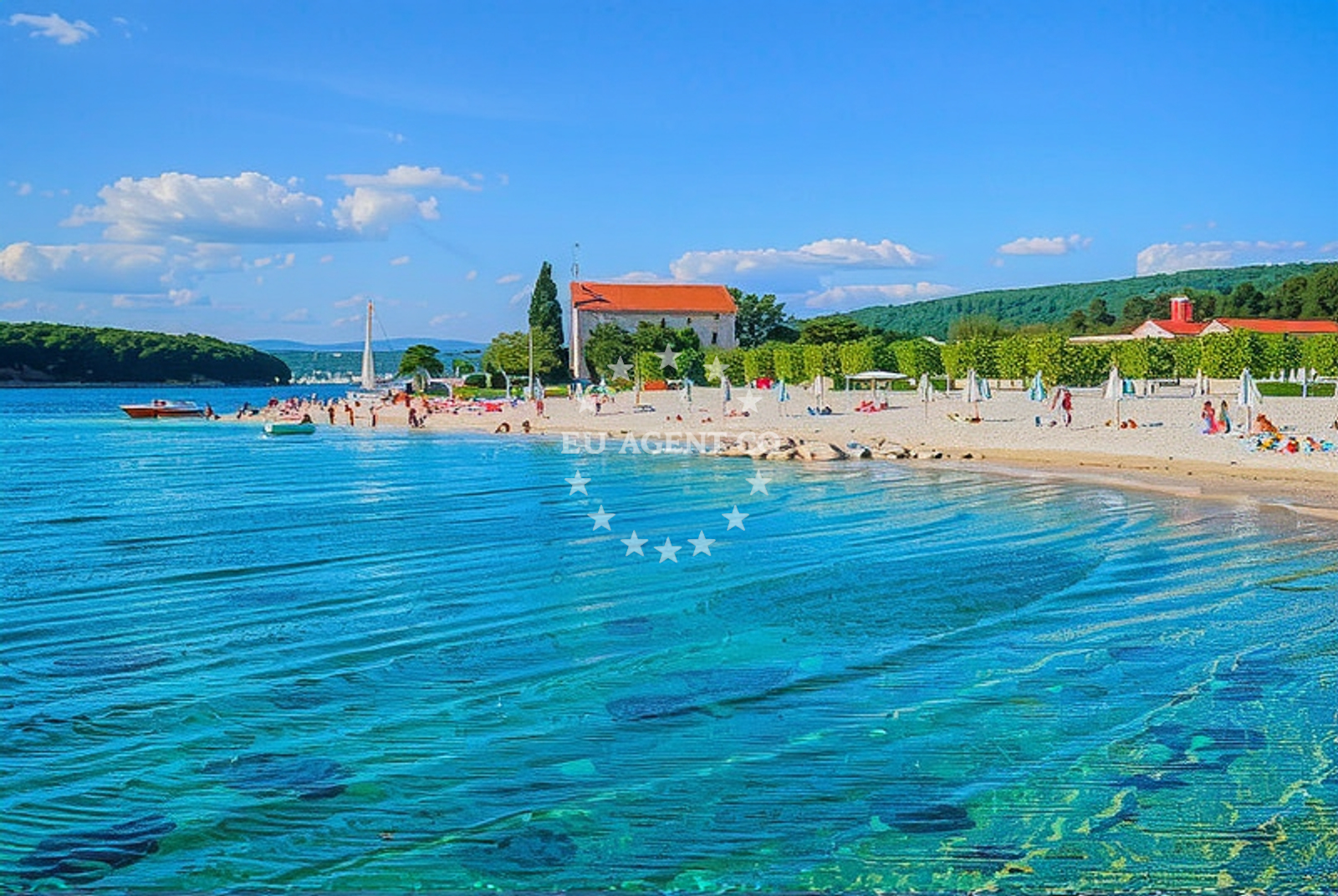 Additional view of Punat beach II in Buka ulica 15, Punat