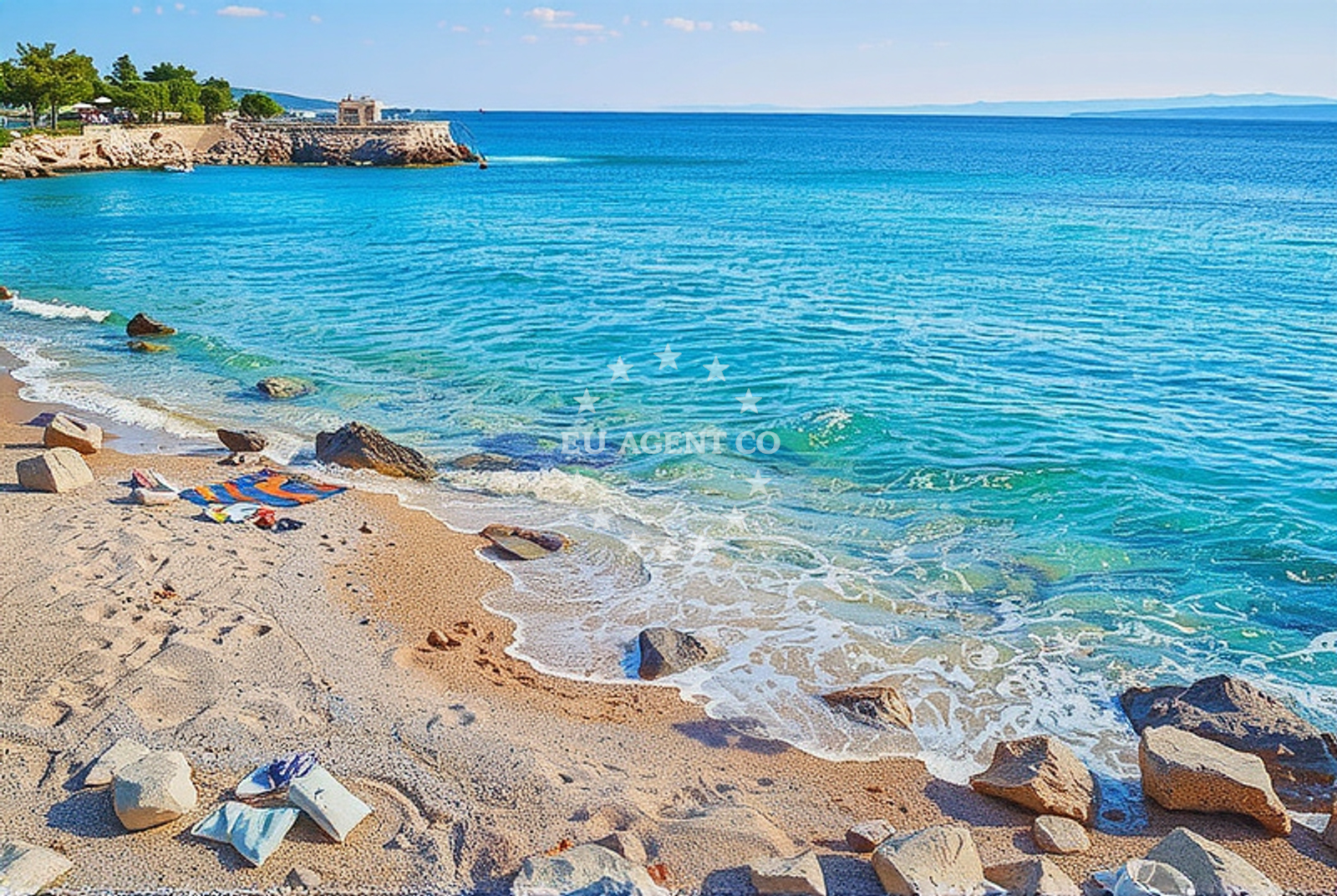 Additional view of Punat beach II in Buka ulica 15, Punat